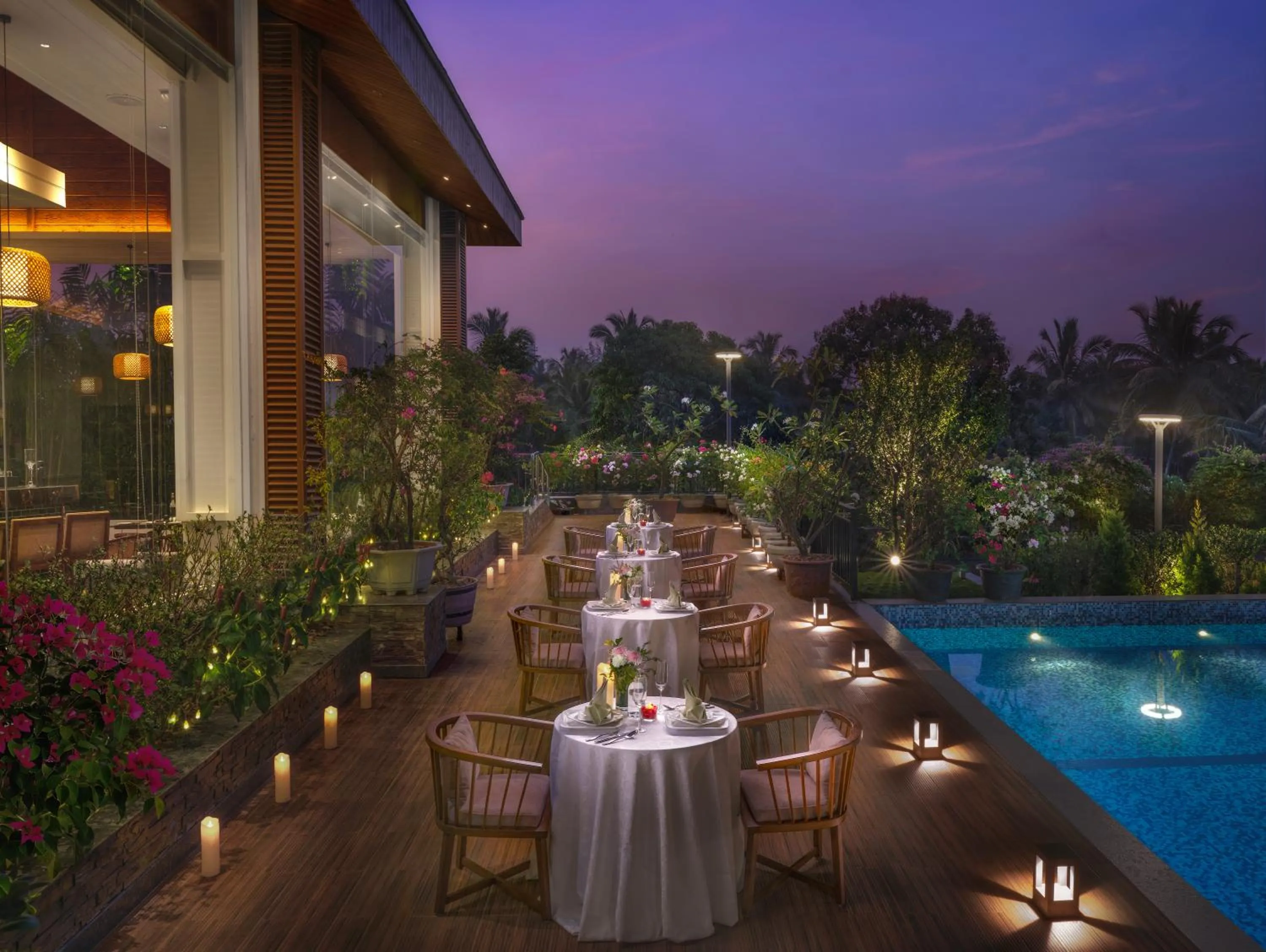 Swimming pool in Gateway Goa, Palolem