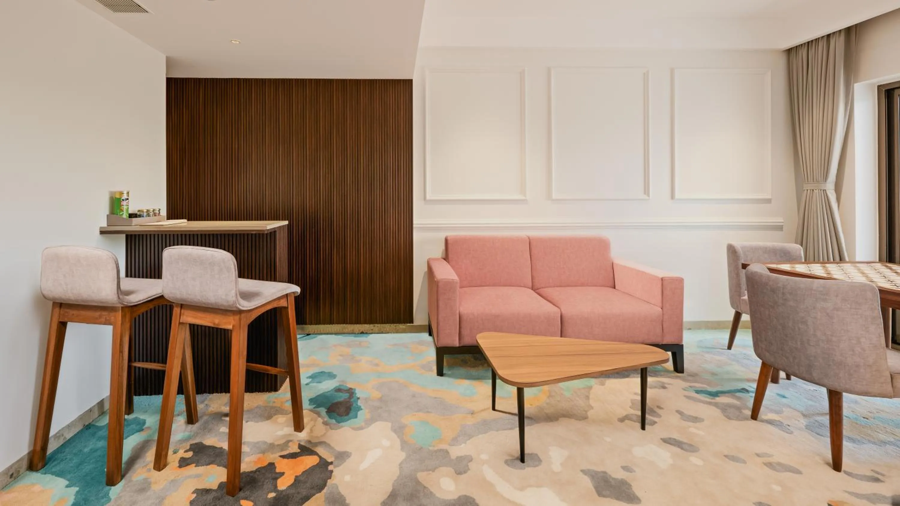 Living room in Gateway Goa, Palolem