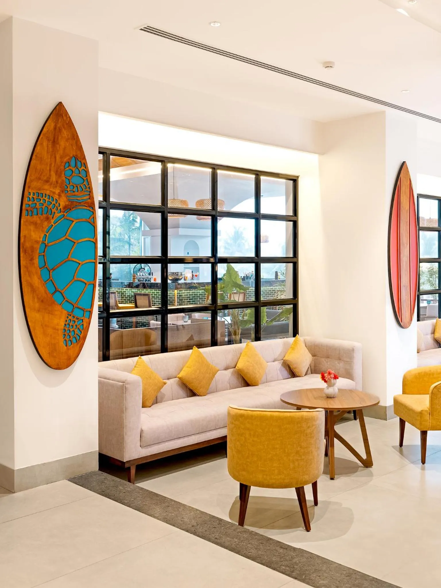 Living room in Gateway Goa, Palolem