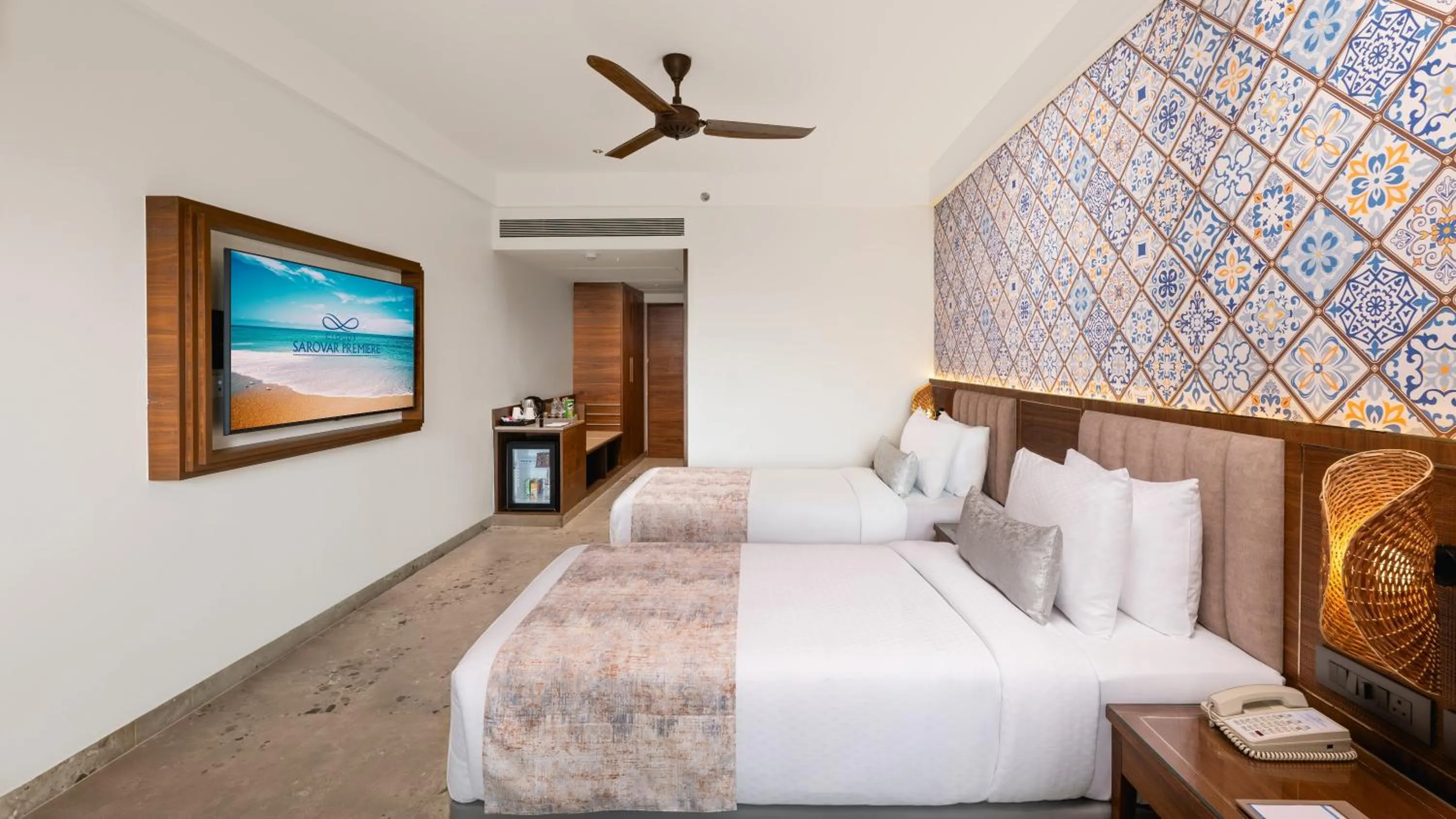 Bed in Gateway Goa, Palolem