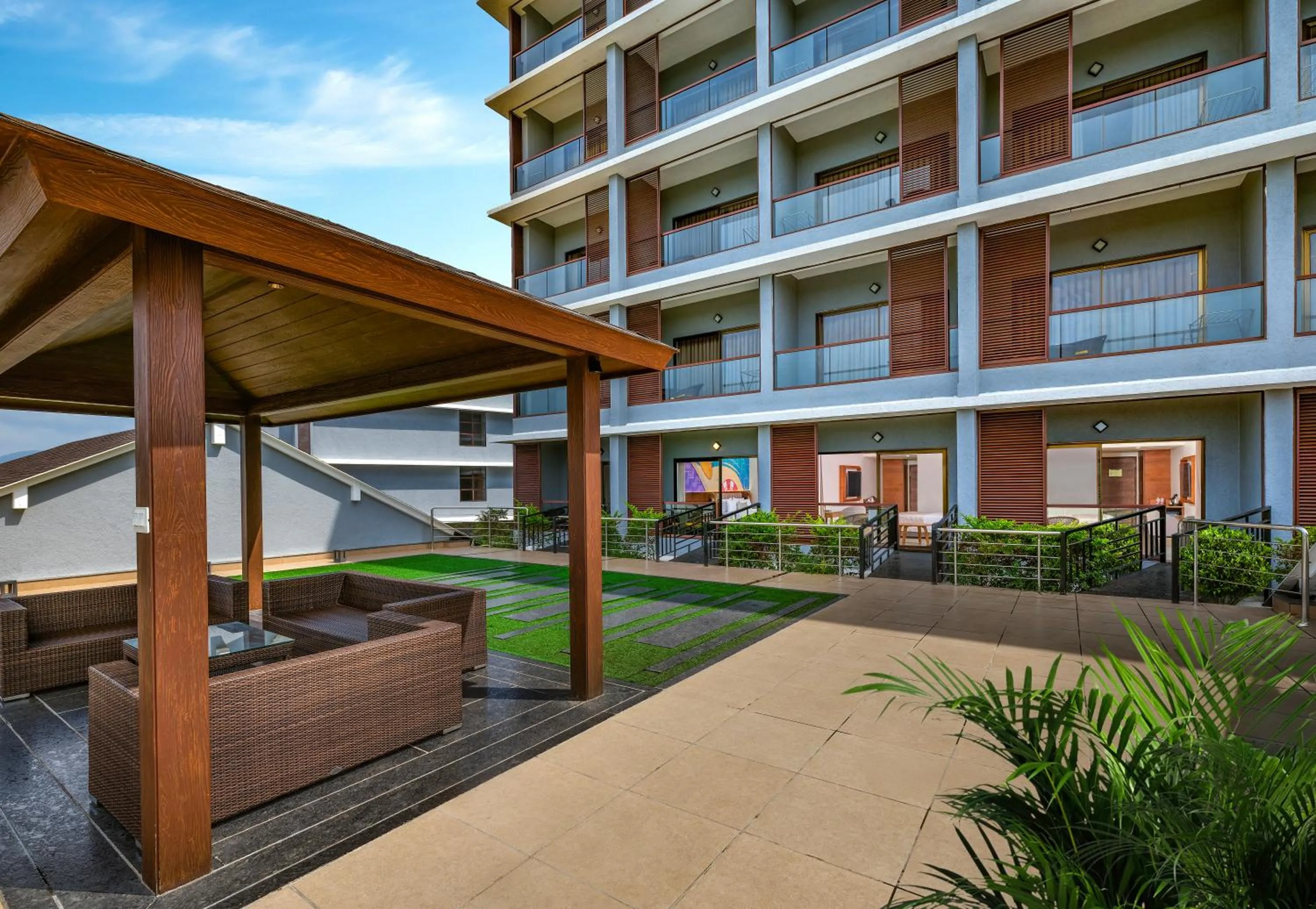 Balcony/Terrace in Gateway Goa, Palolem