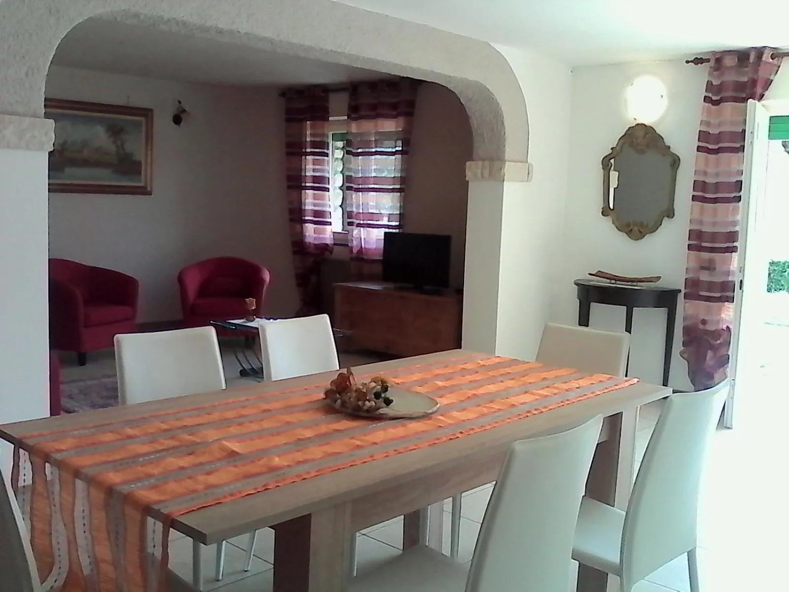 Living room in Villa Leilani B&B