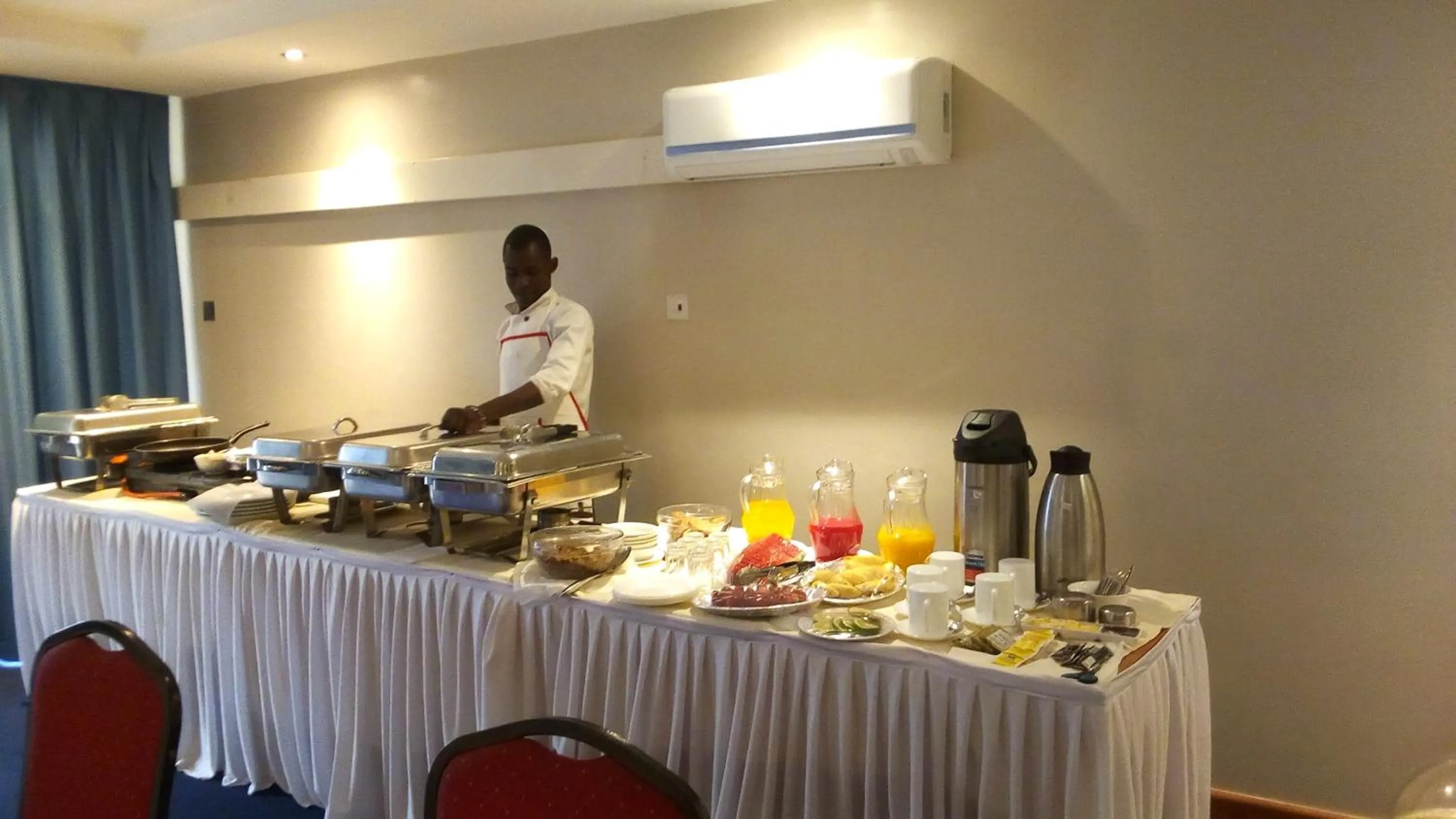 Breakfast in Burch's Resort Naivasha