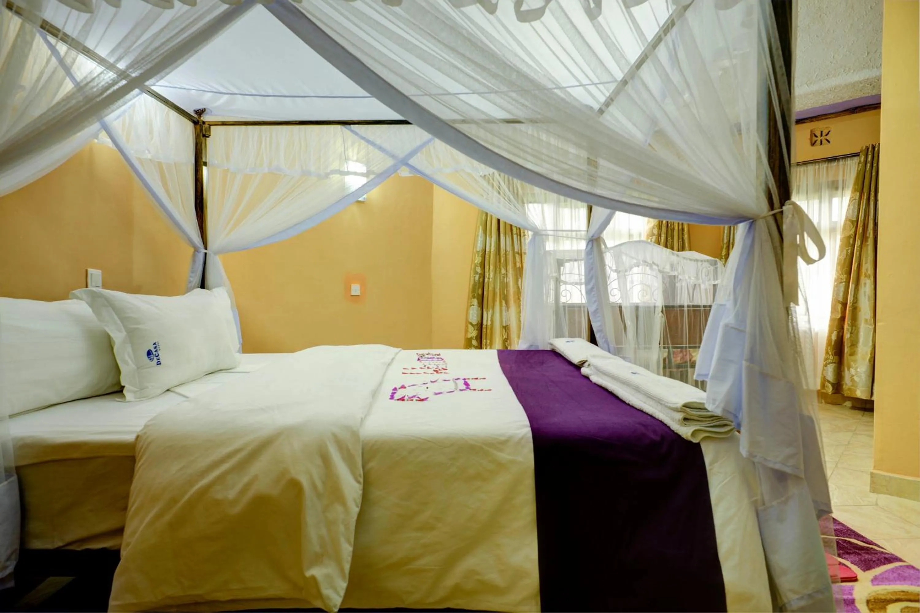 Bed in Burch's Resort Naivasha