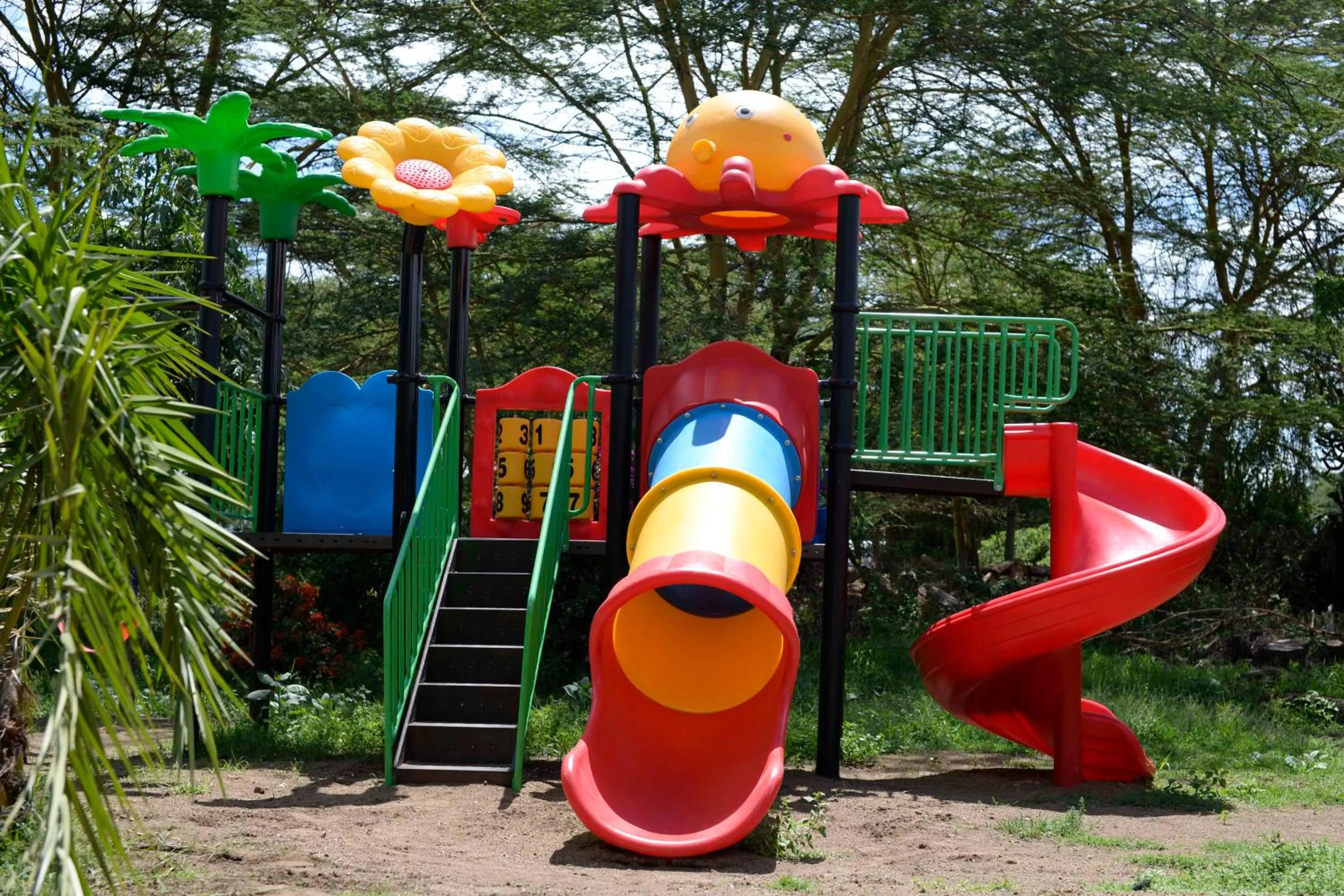 Children play ground in Burch's Resort Naivasha