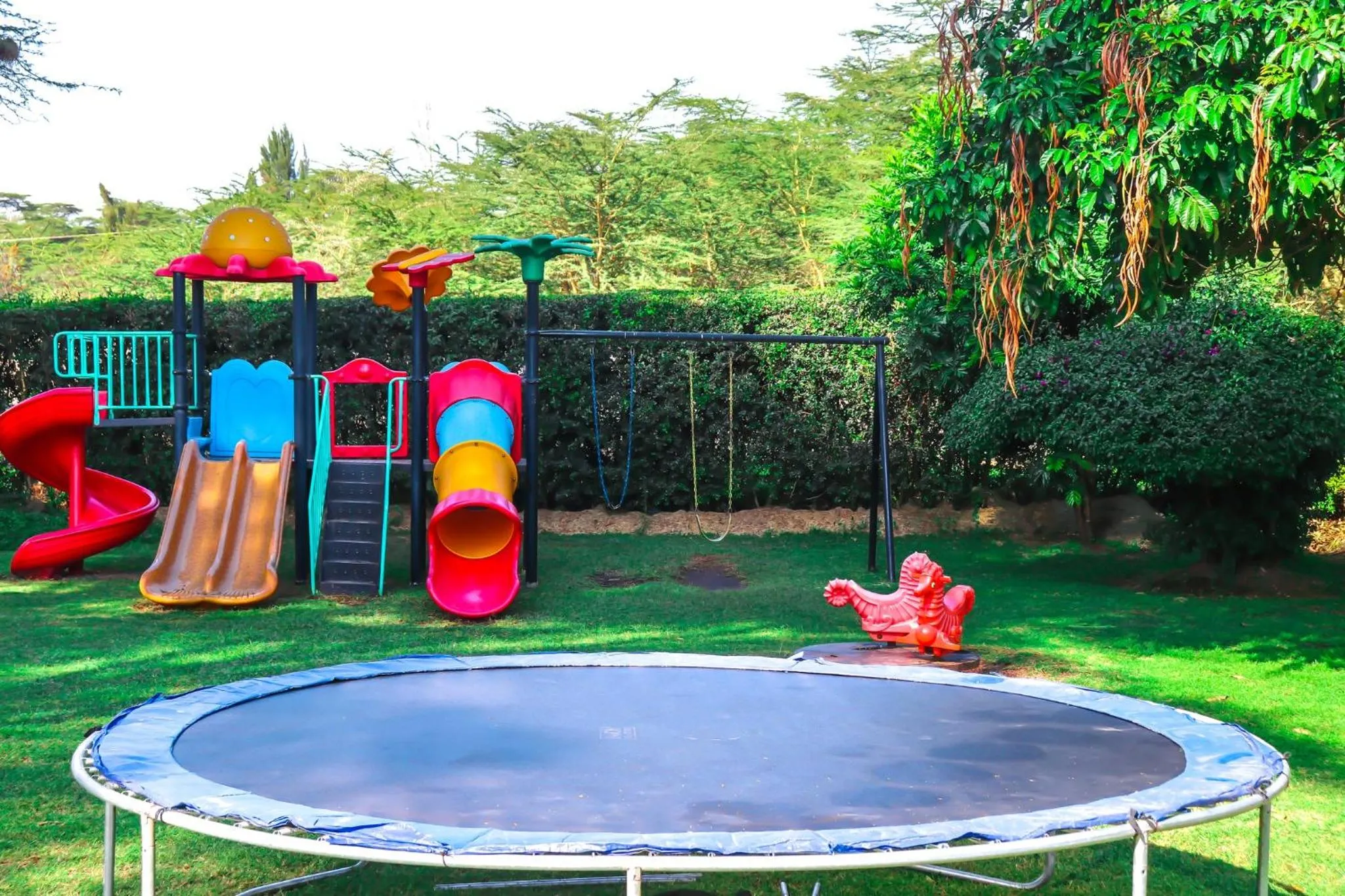 Children play ground in Burch's Resort Naivasha