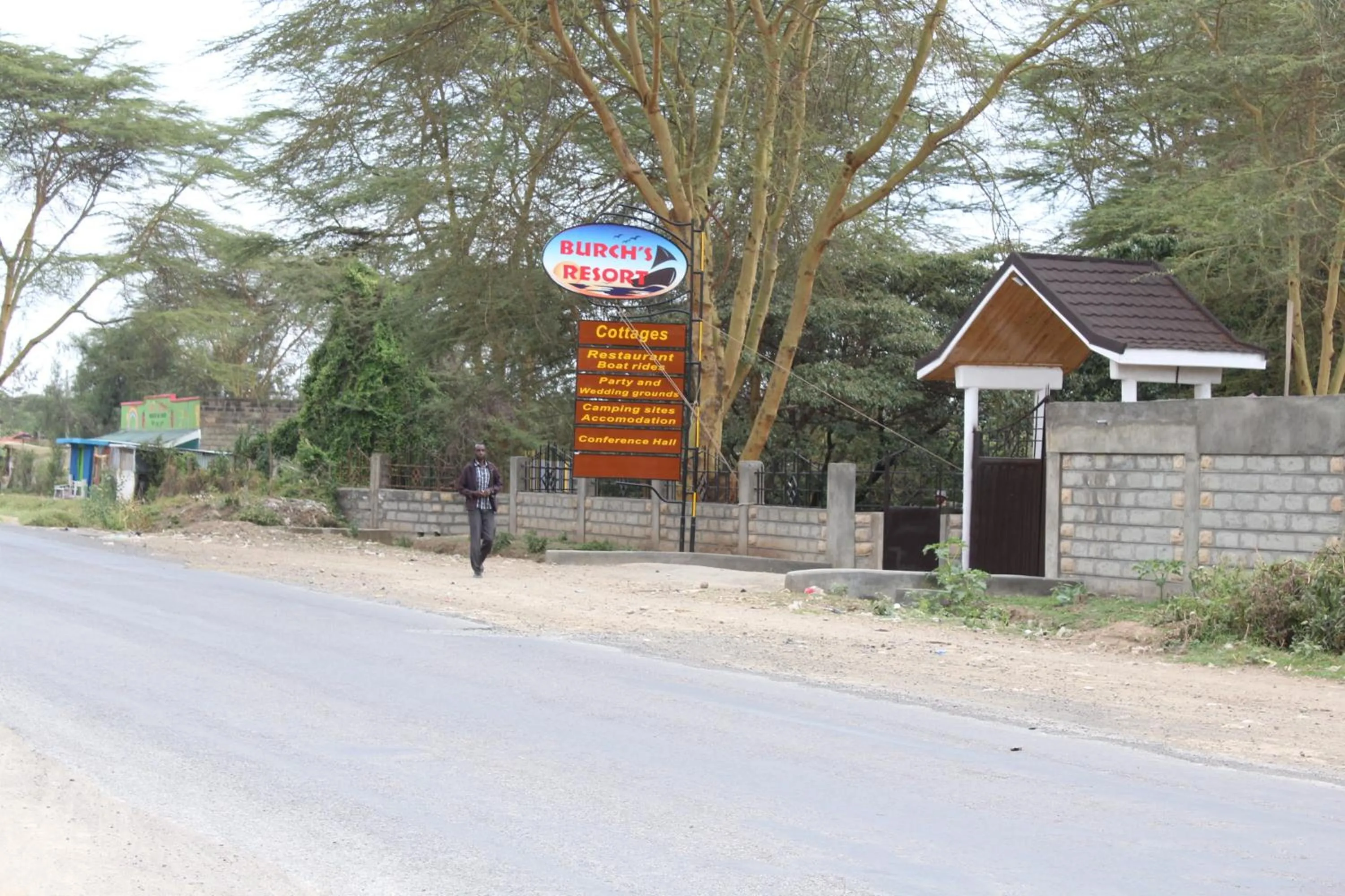 Facade/entrance in Burch's Resort Naivasha