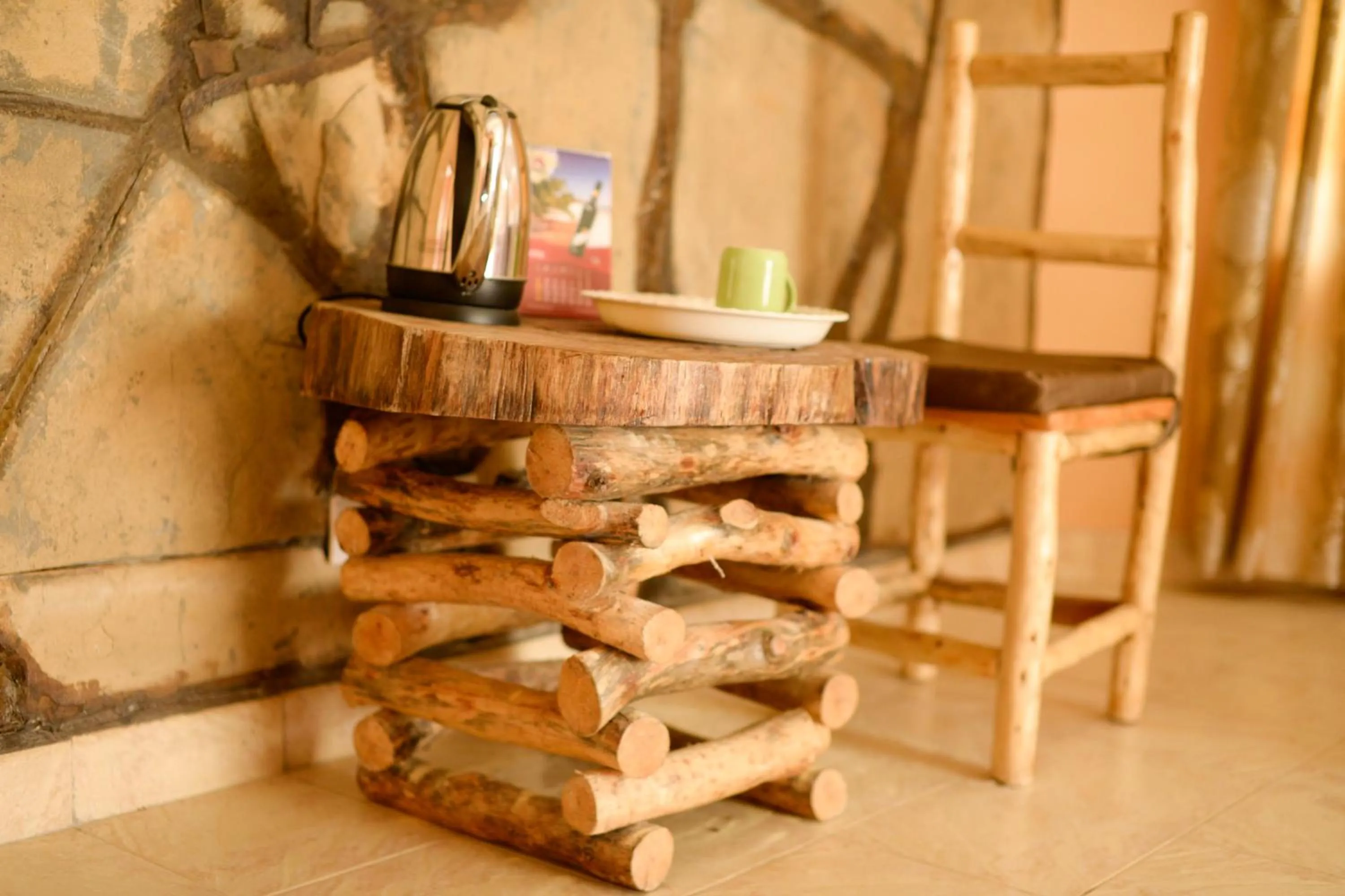 Living room in Burch's Resort Naivasha