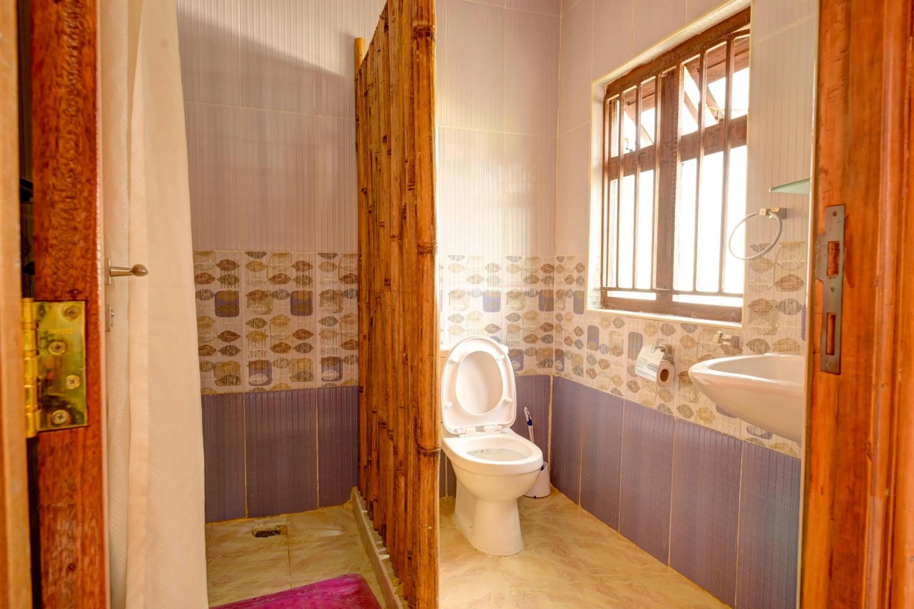 Shower in Burch's Resort Naivasha