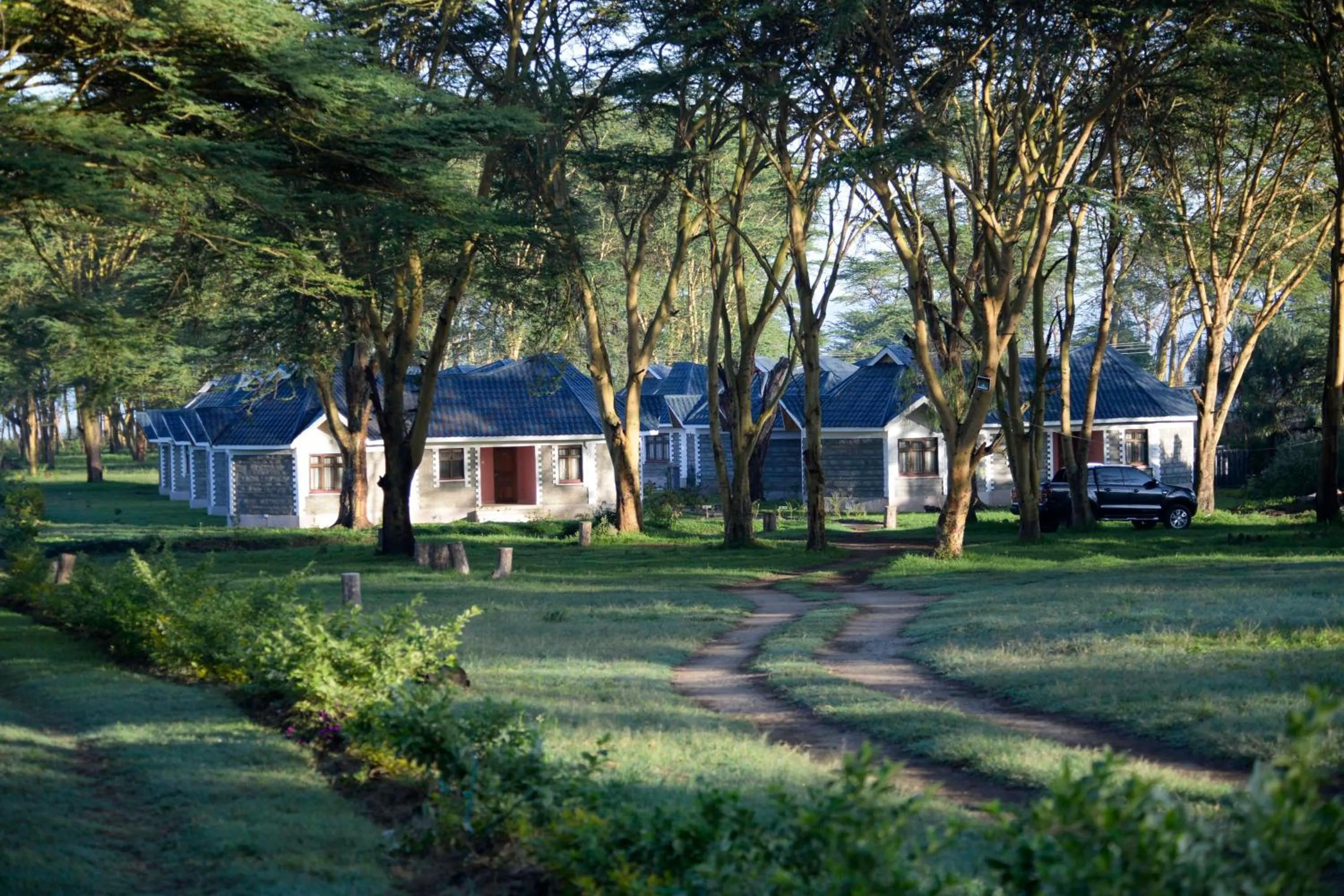 Lake view in Burch's Resort Naivasha