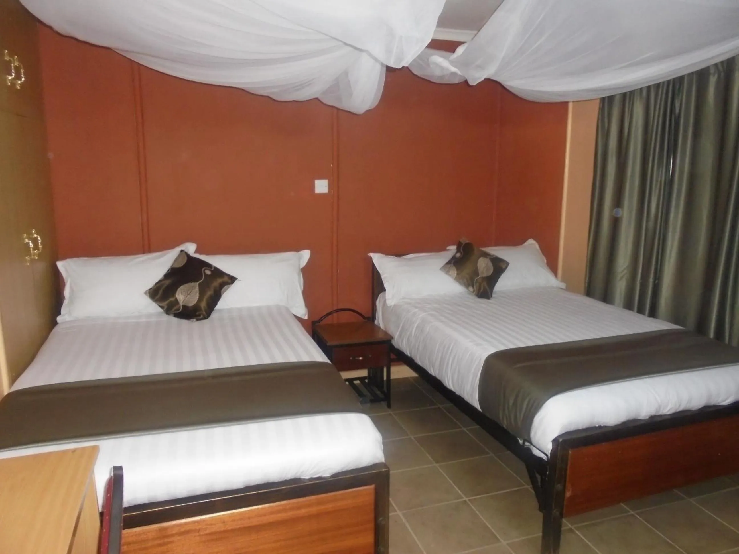 Bed in Burch's Resort Naivasha