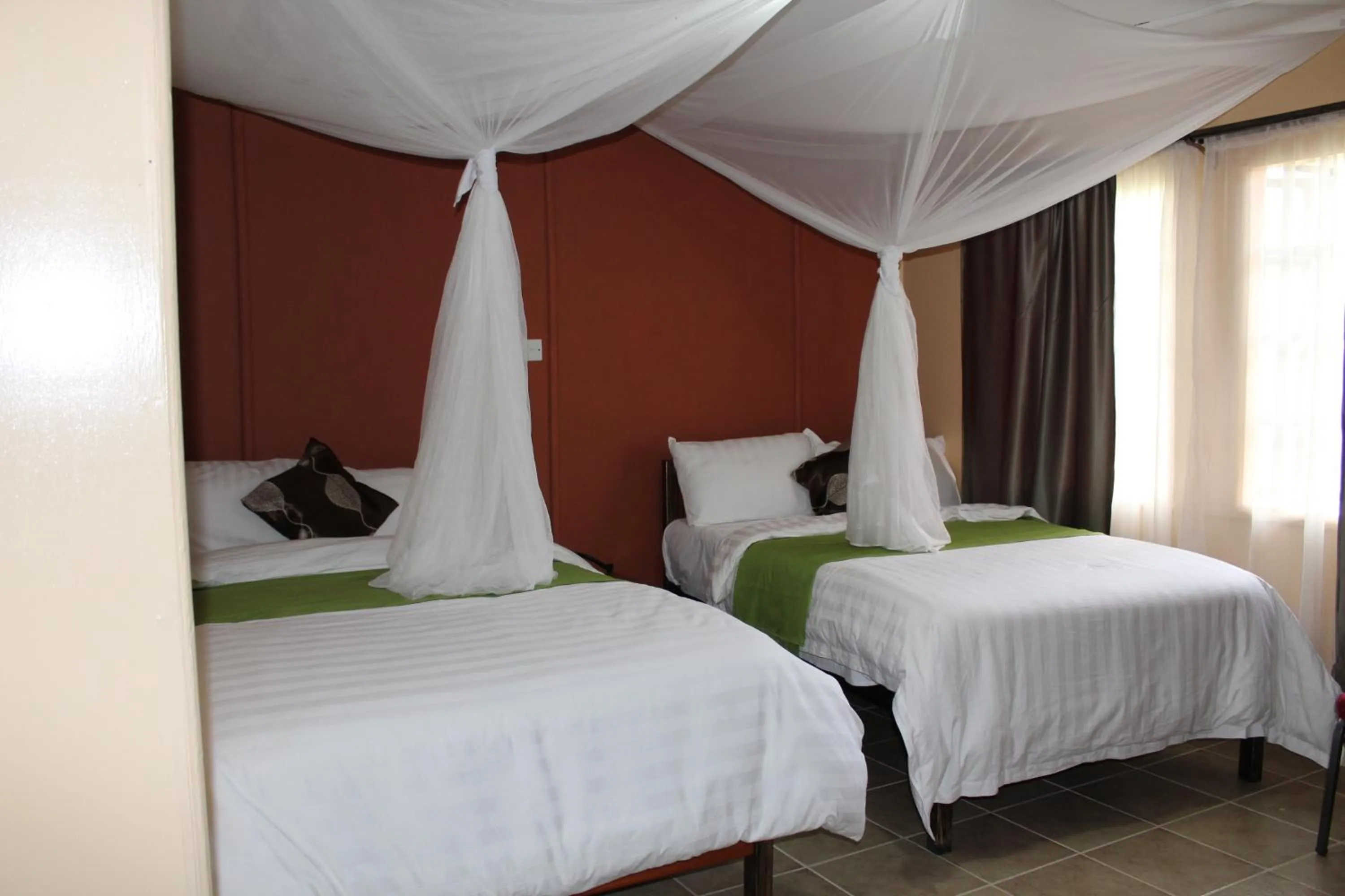 Bed in Burch's Resort Naivasha