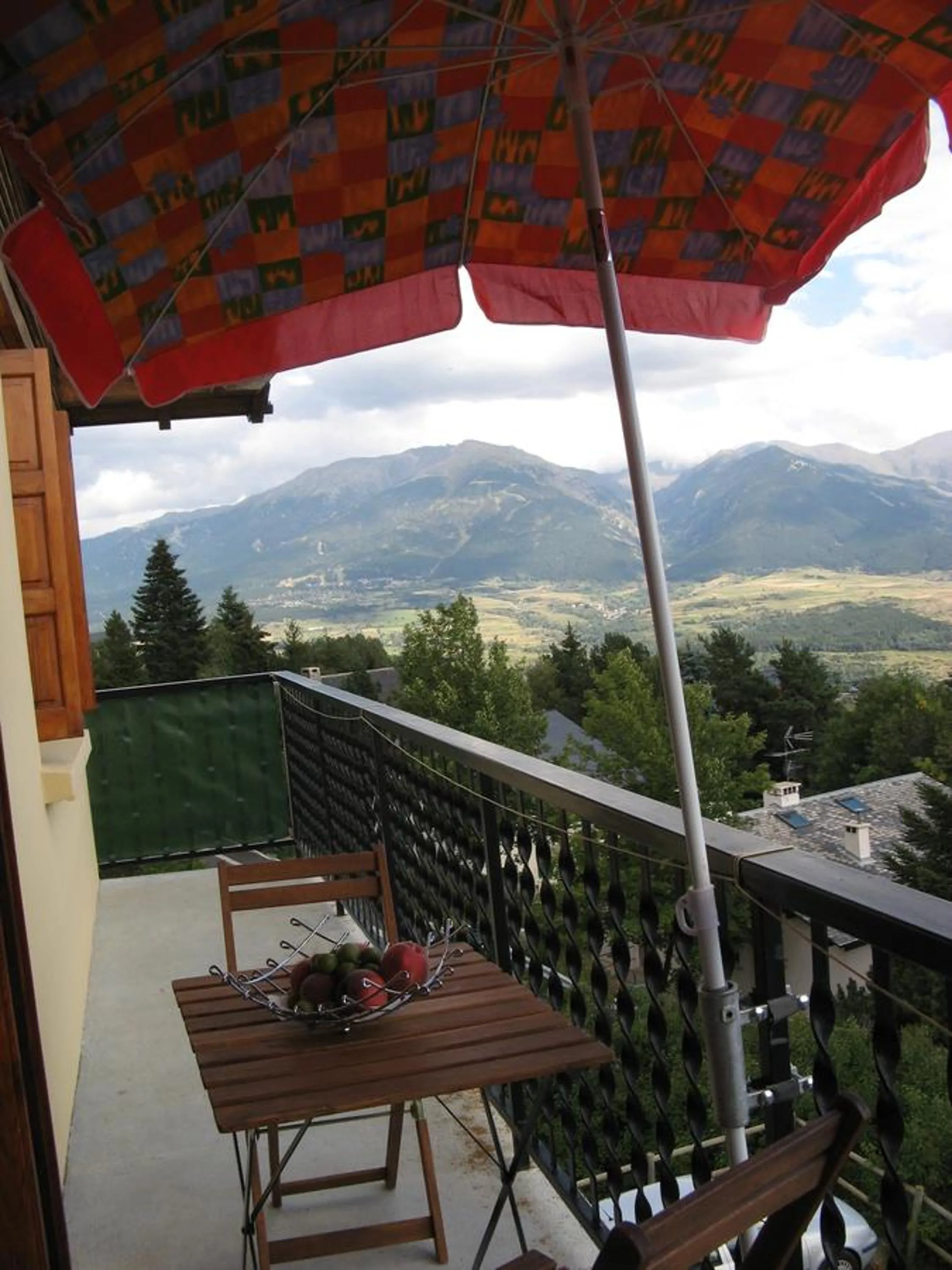 Balcony/Terrace in Chalet les lupins-T3