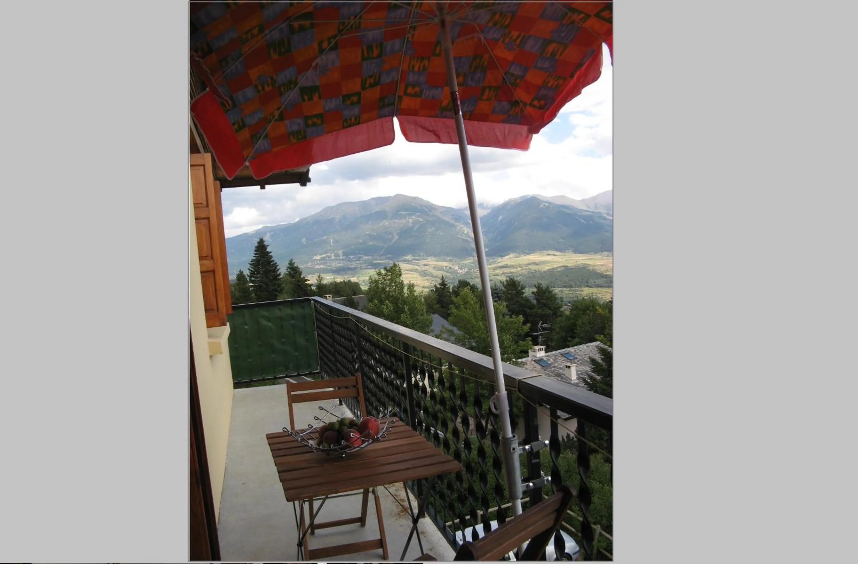 Balcony/Terrace in Chalet les lupins-T3