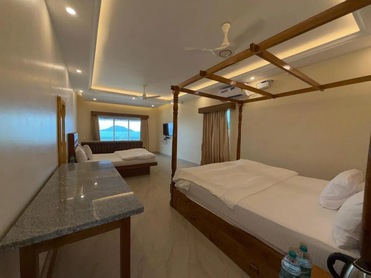 Bed in Marron Sea View Resort