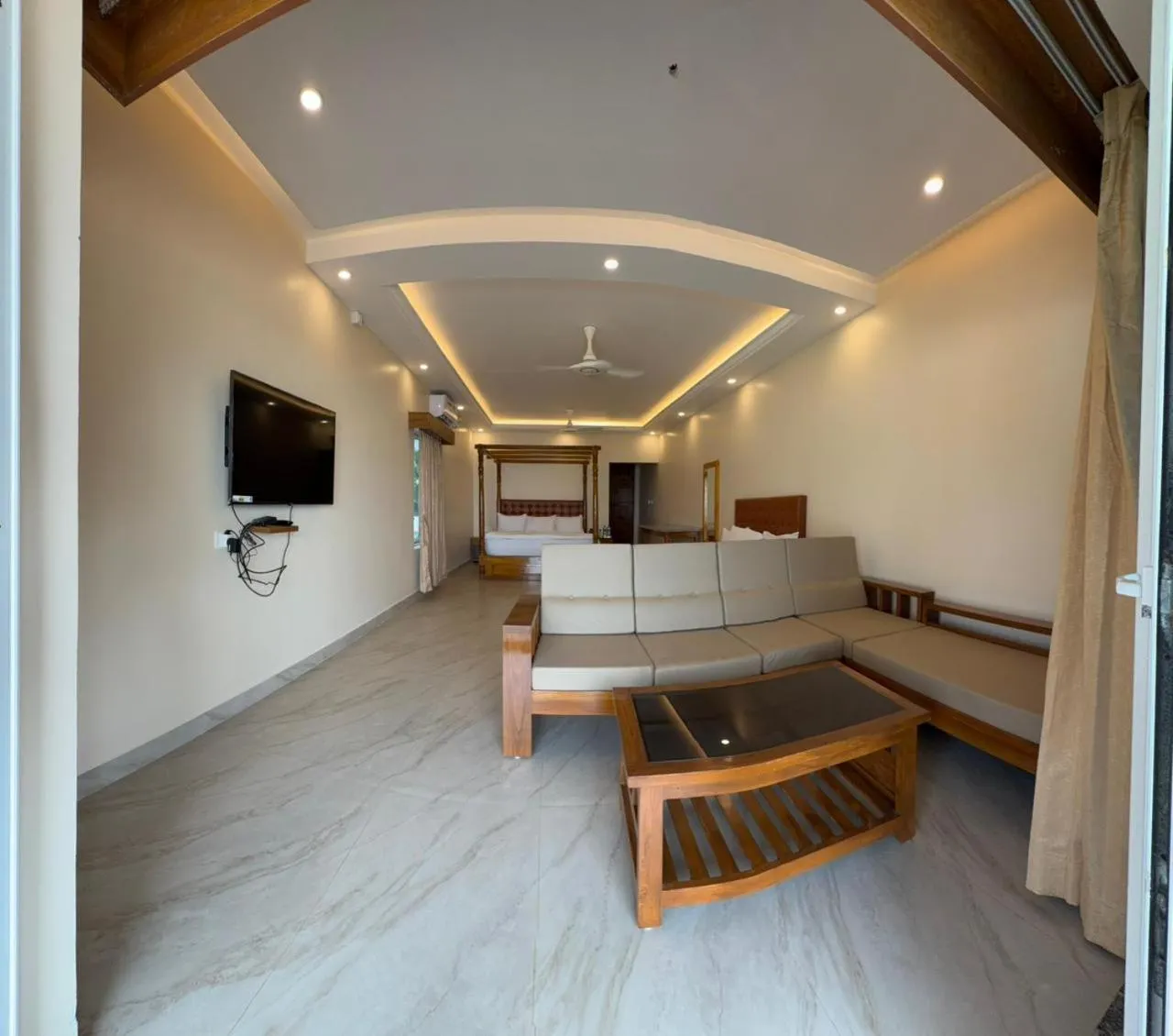 Bed in Marron Sea View Resort