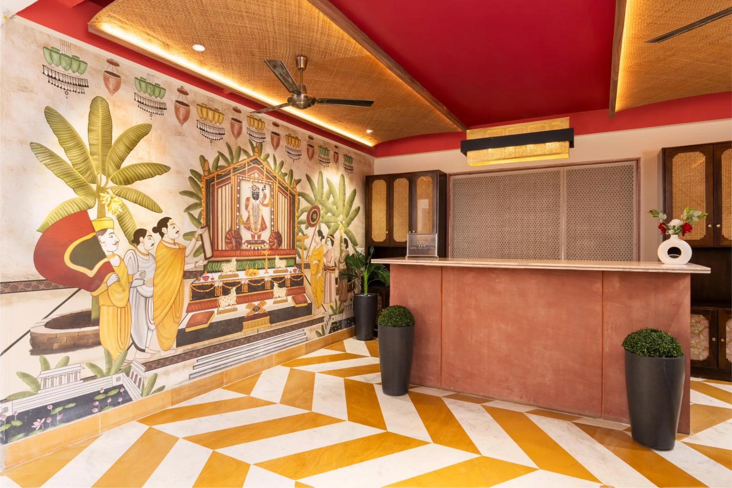 Lobby or reception in Raasvan, Vrindavan- AM Hotel Kollection