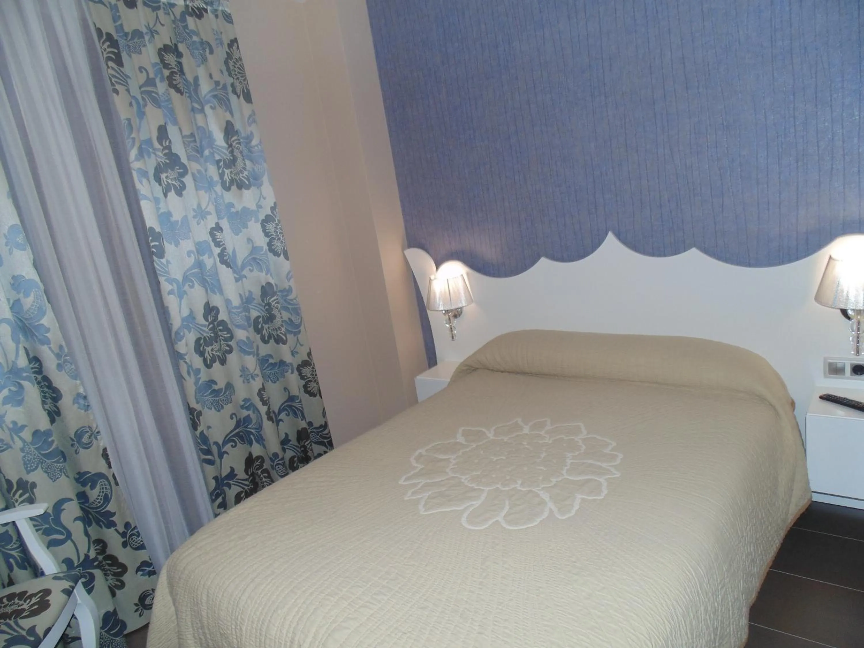 Bed in Hotel Ribera de Langa