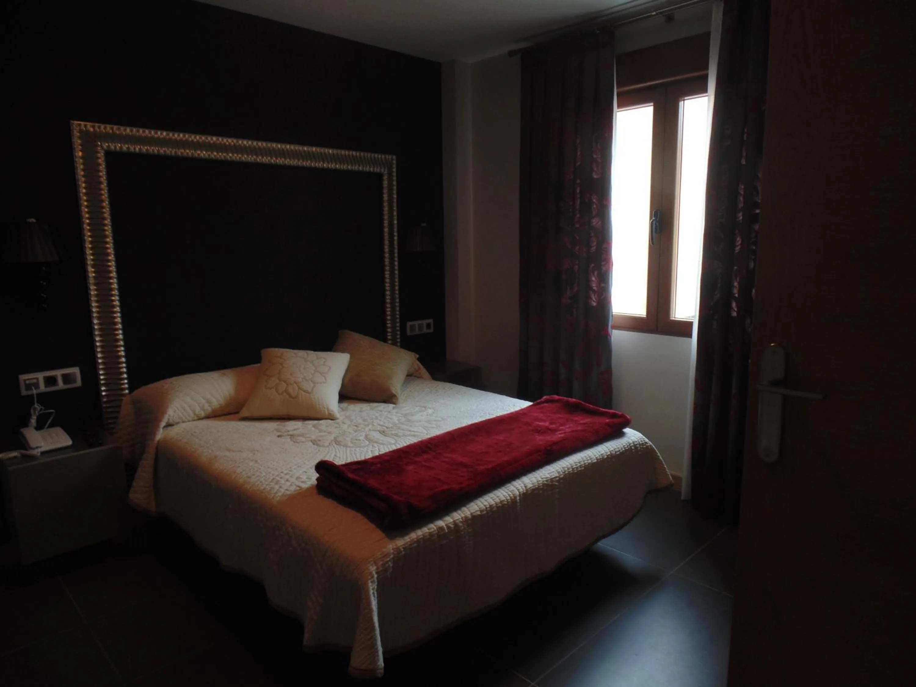 Bed in Hotel Ribera de Langa