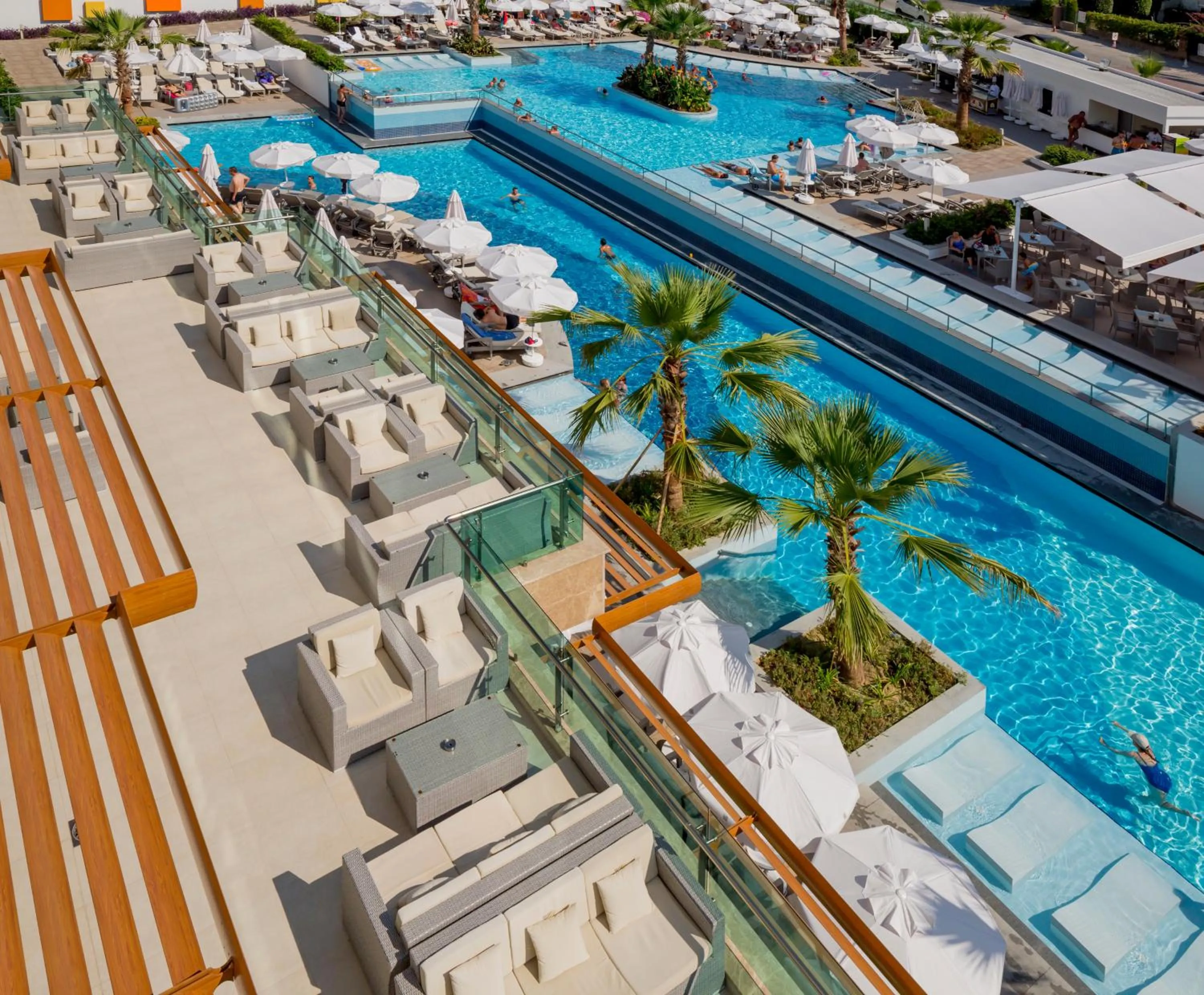 Swimming pool in Side Sunport Hotel - All Inclusive