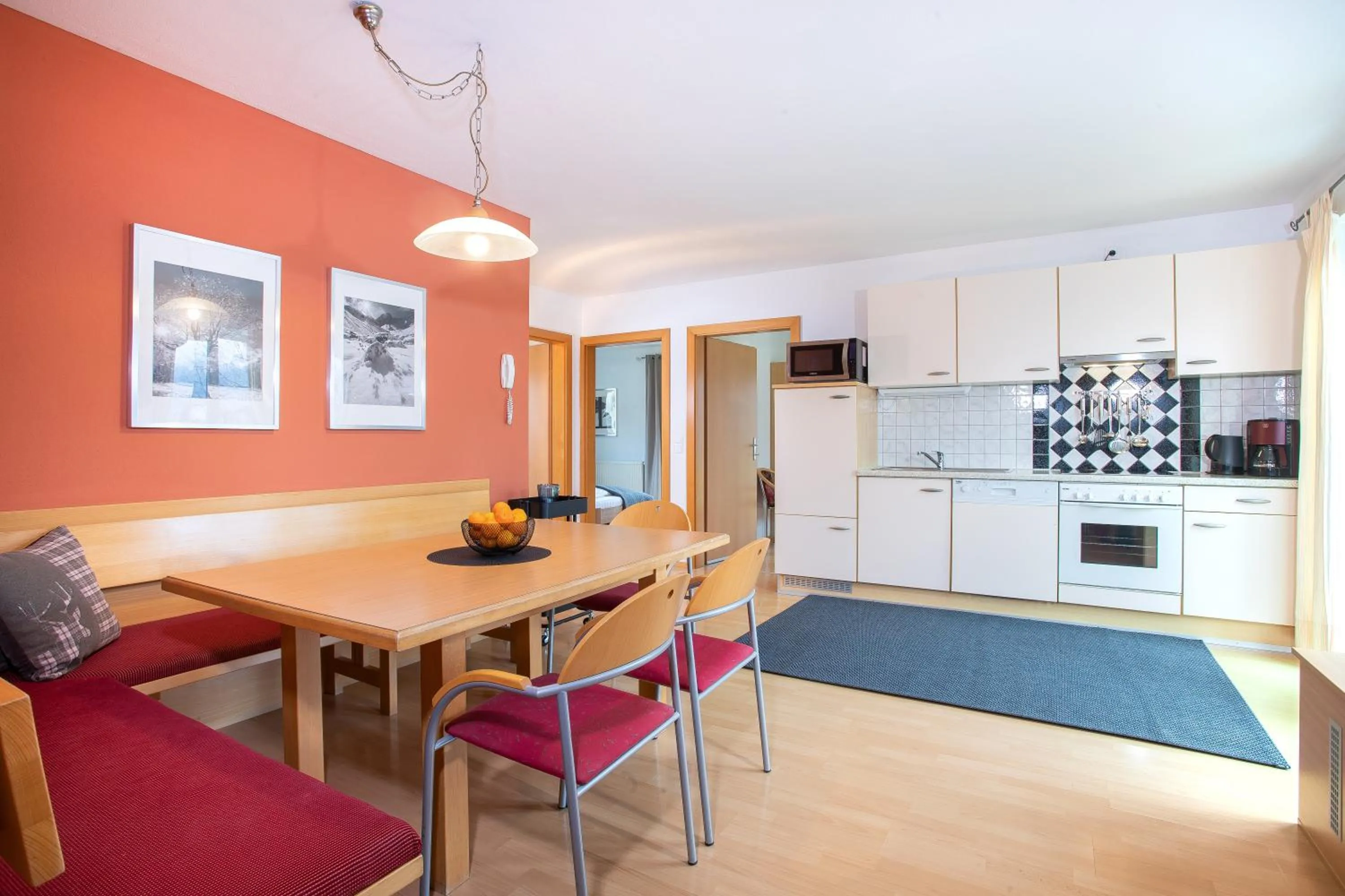 Kitchen or kitchenette in Zillertal Appartements