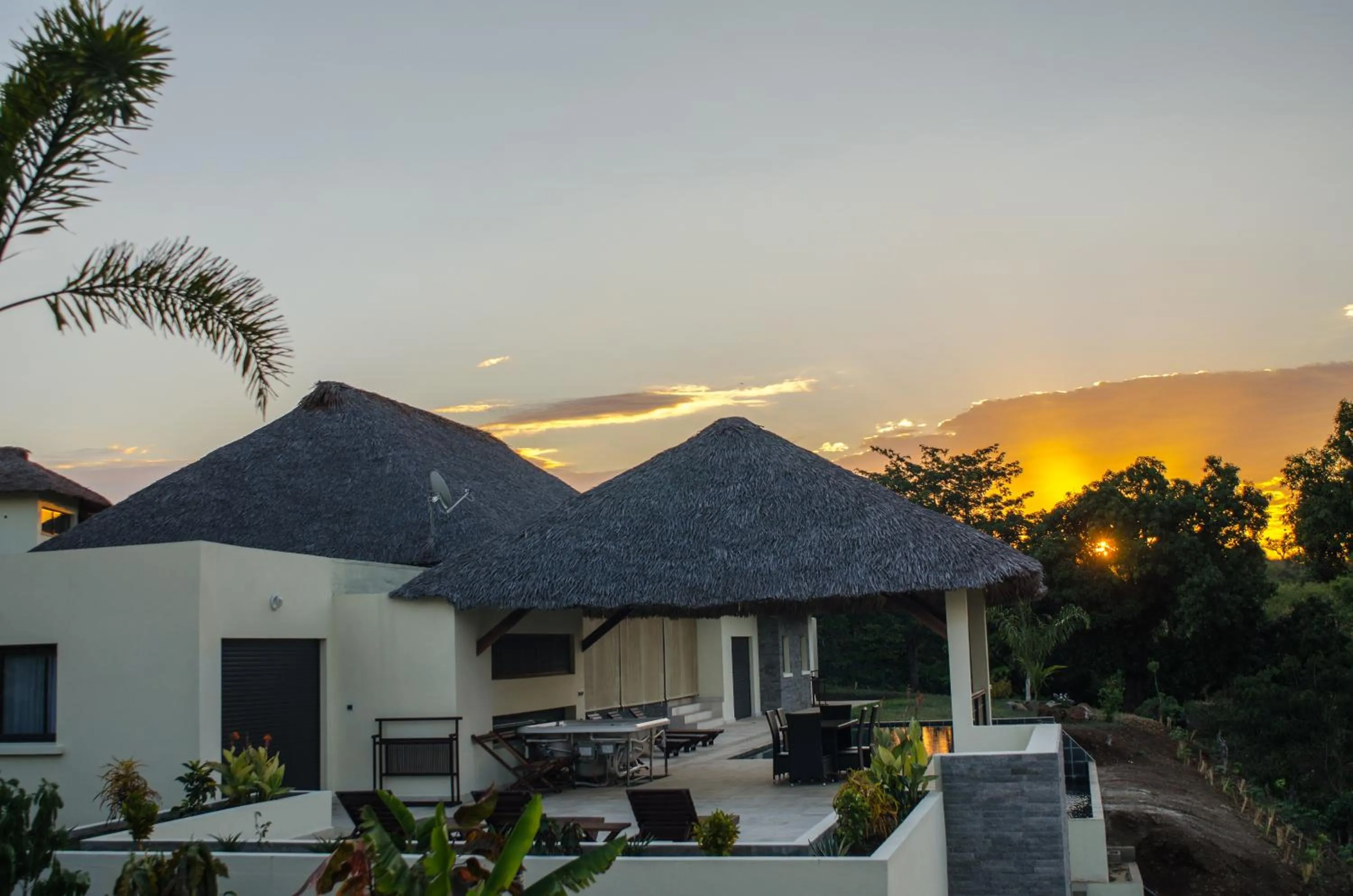 Patio in Home The Residence