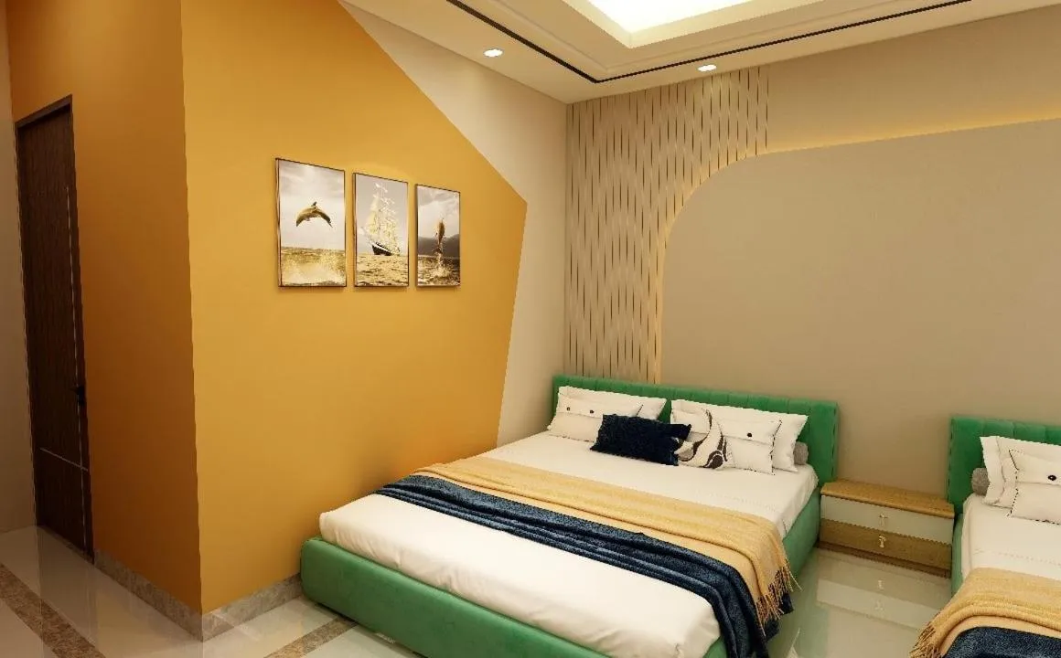 Bed in Hotel Golden Continental