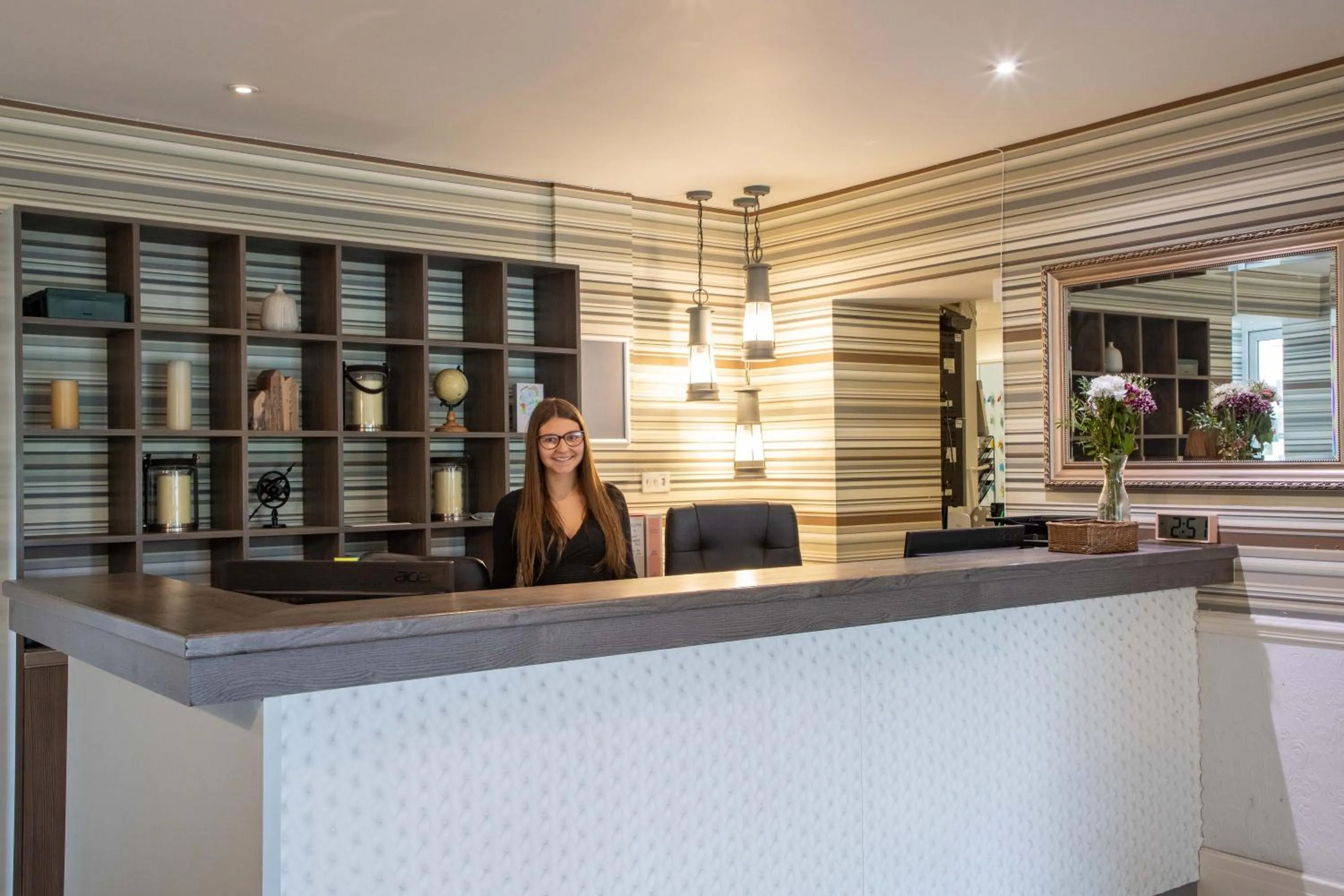 Lobby or reception in The St Ives Bay Hotel