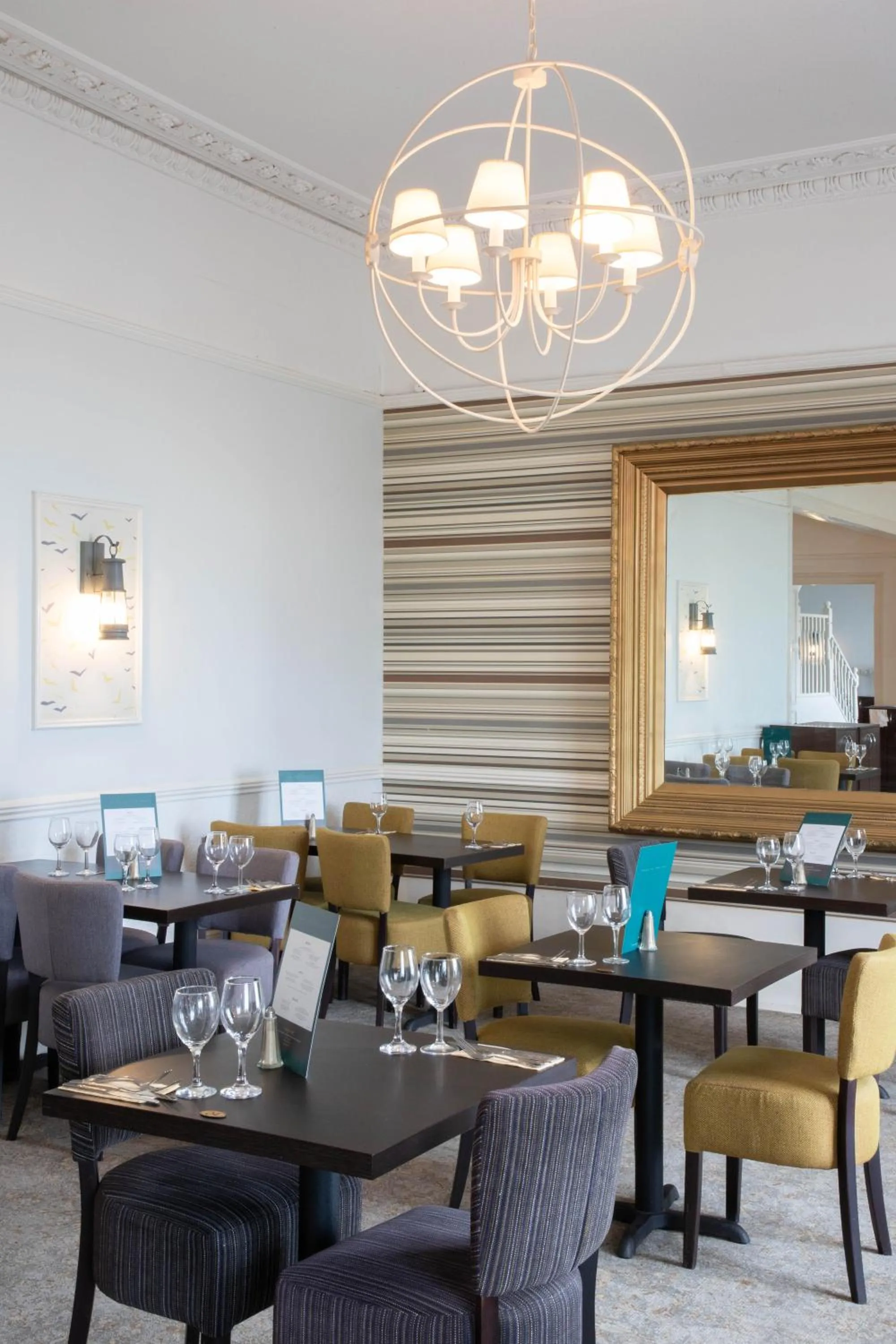 Dining area in The St Ives Bay Hotel