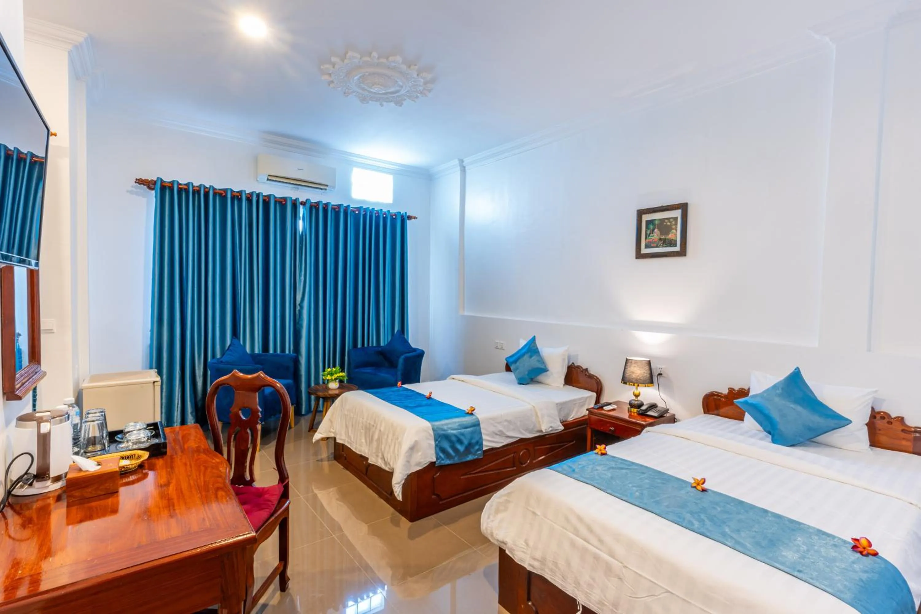 Bedroom, Bed in Rithy Rin Angkor Hotel