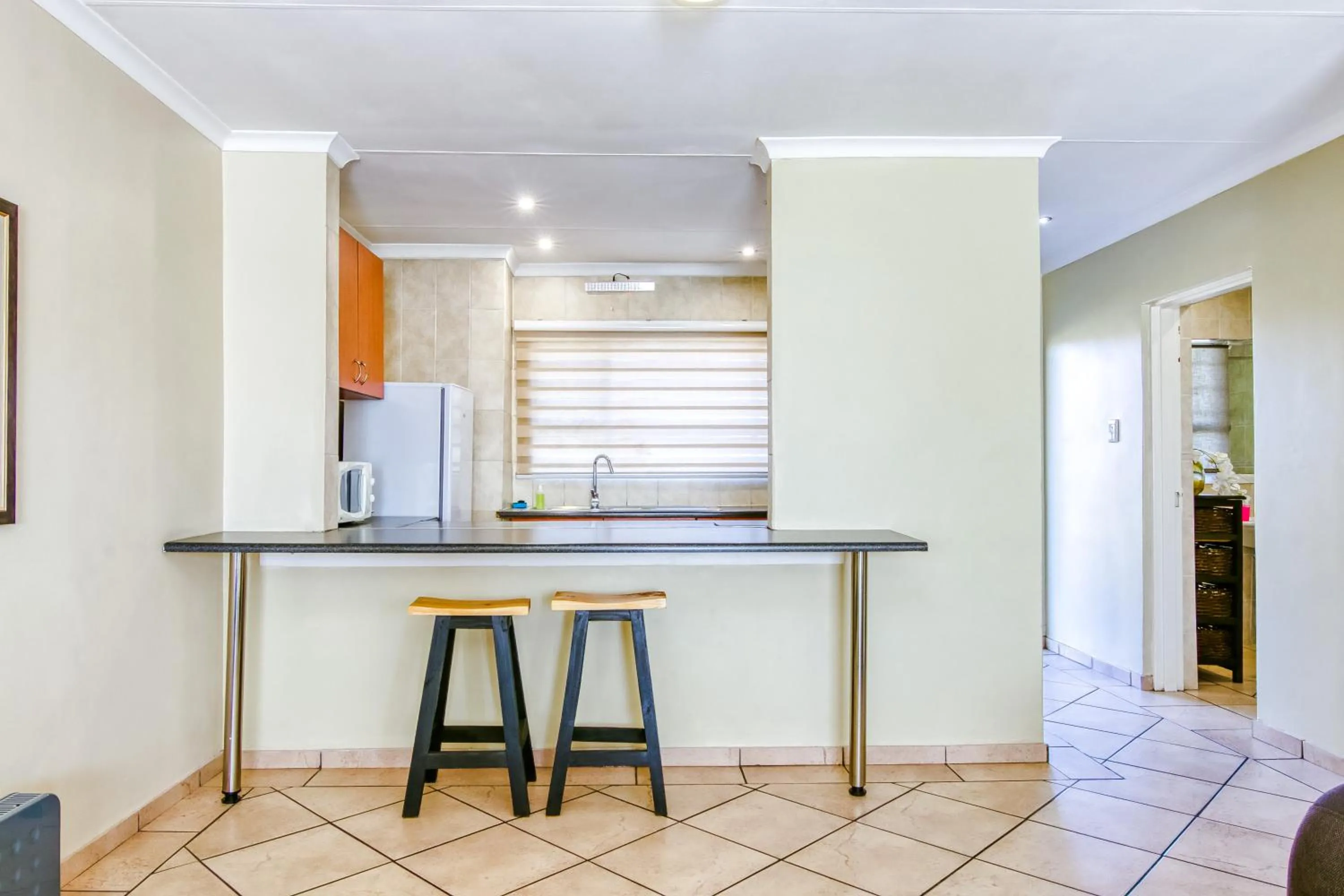 Dining area in BM Gardens