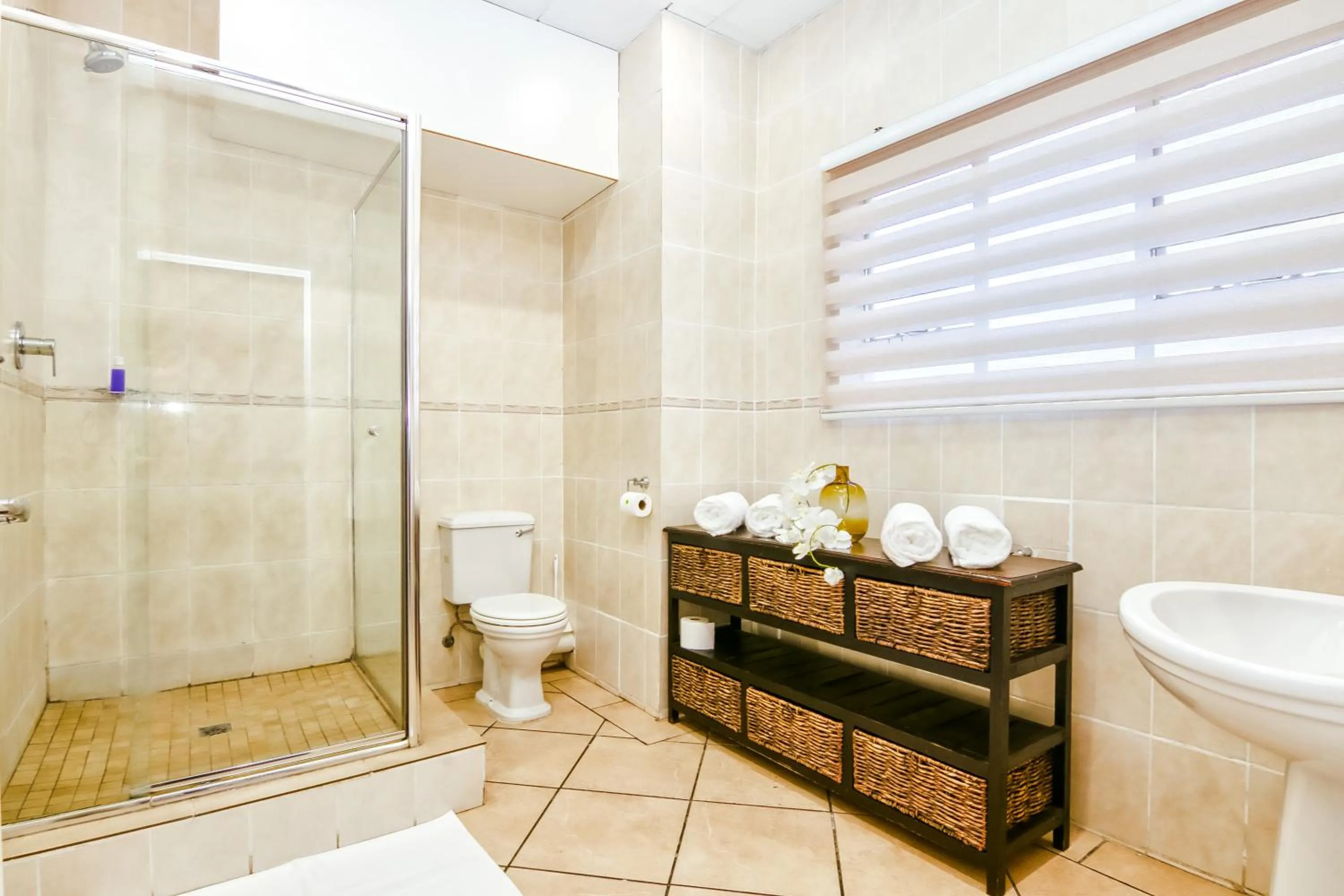 Shower in BM Gardens