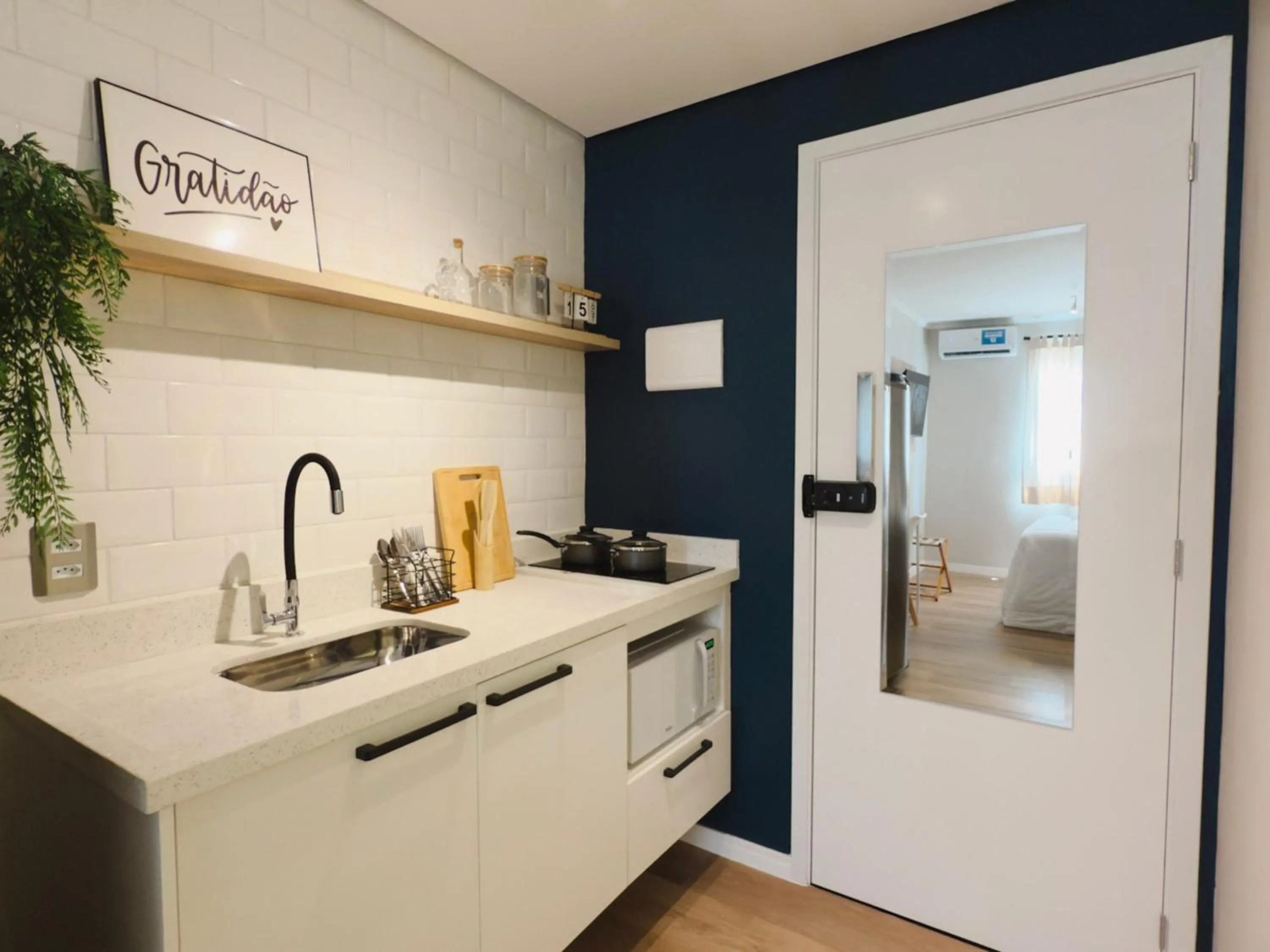 Kitchen or kitchenette in Studios Mood Martiniano