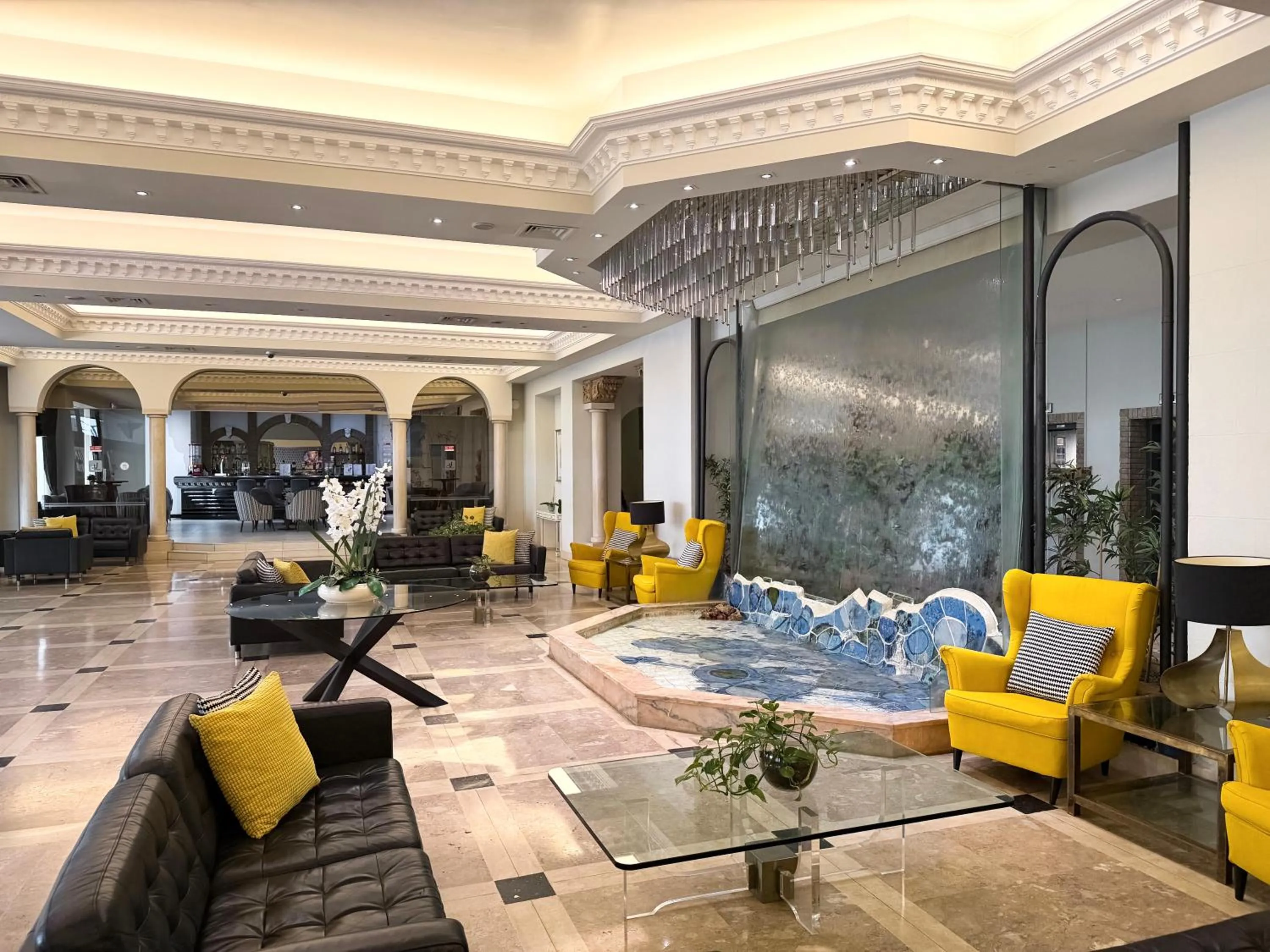 Lobby or reception in Luna Hotel da Oura