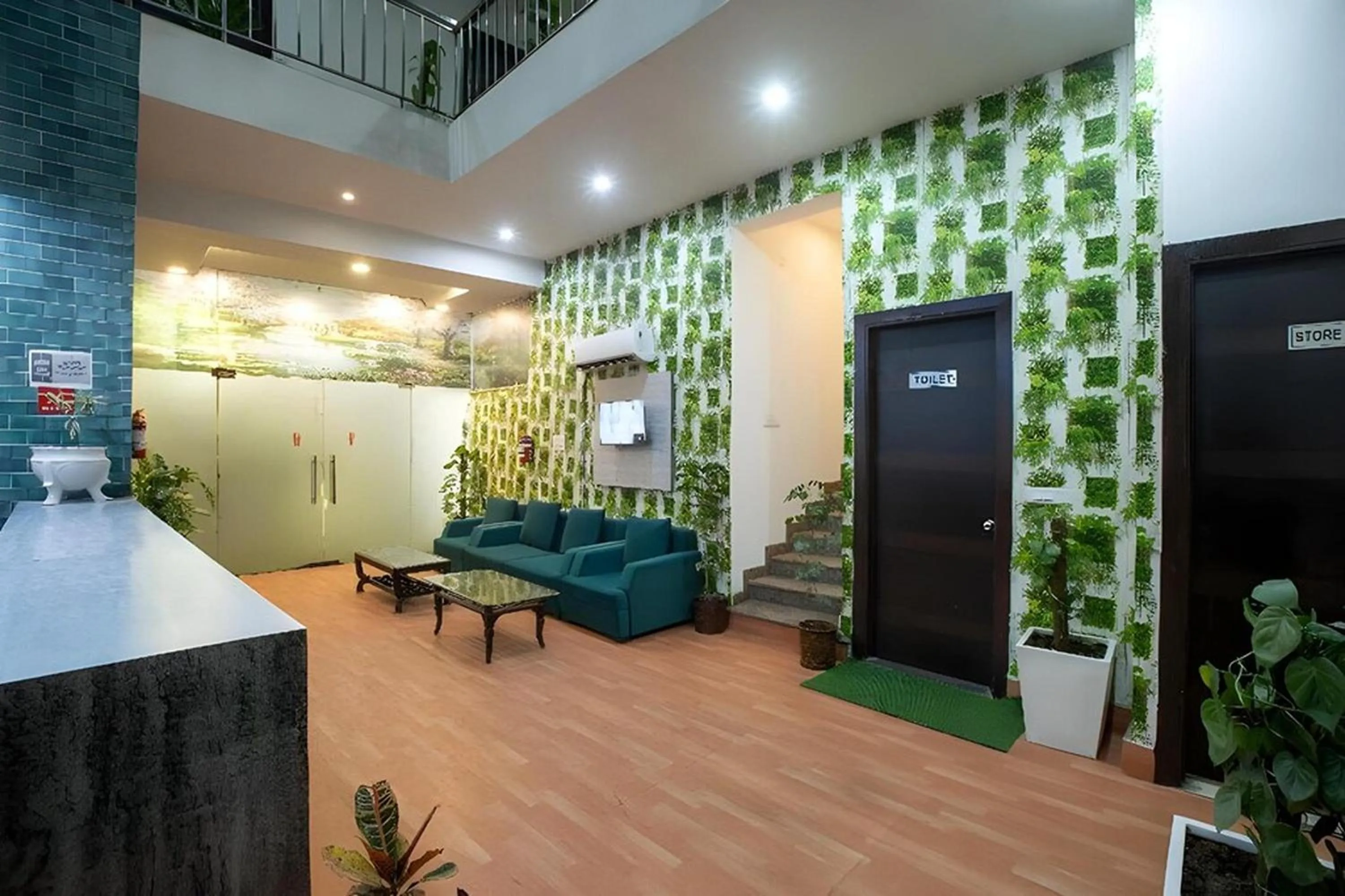 Lobby or reception in Hotel Sky View