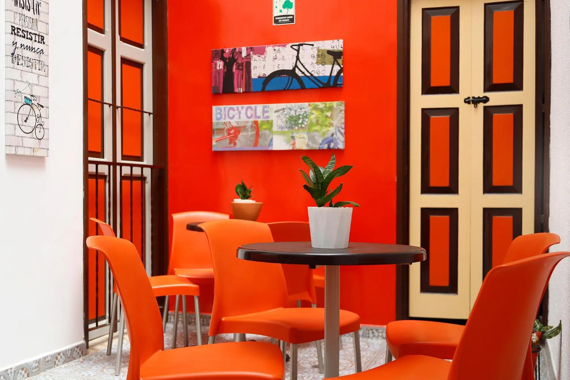 Seating area in Casa Borbon