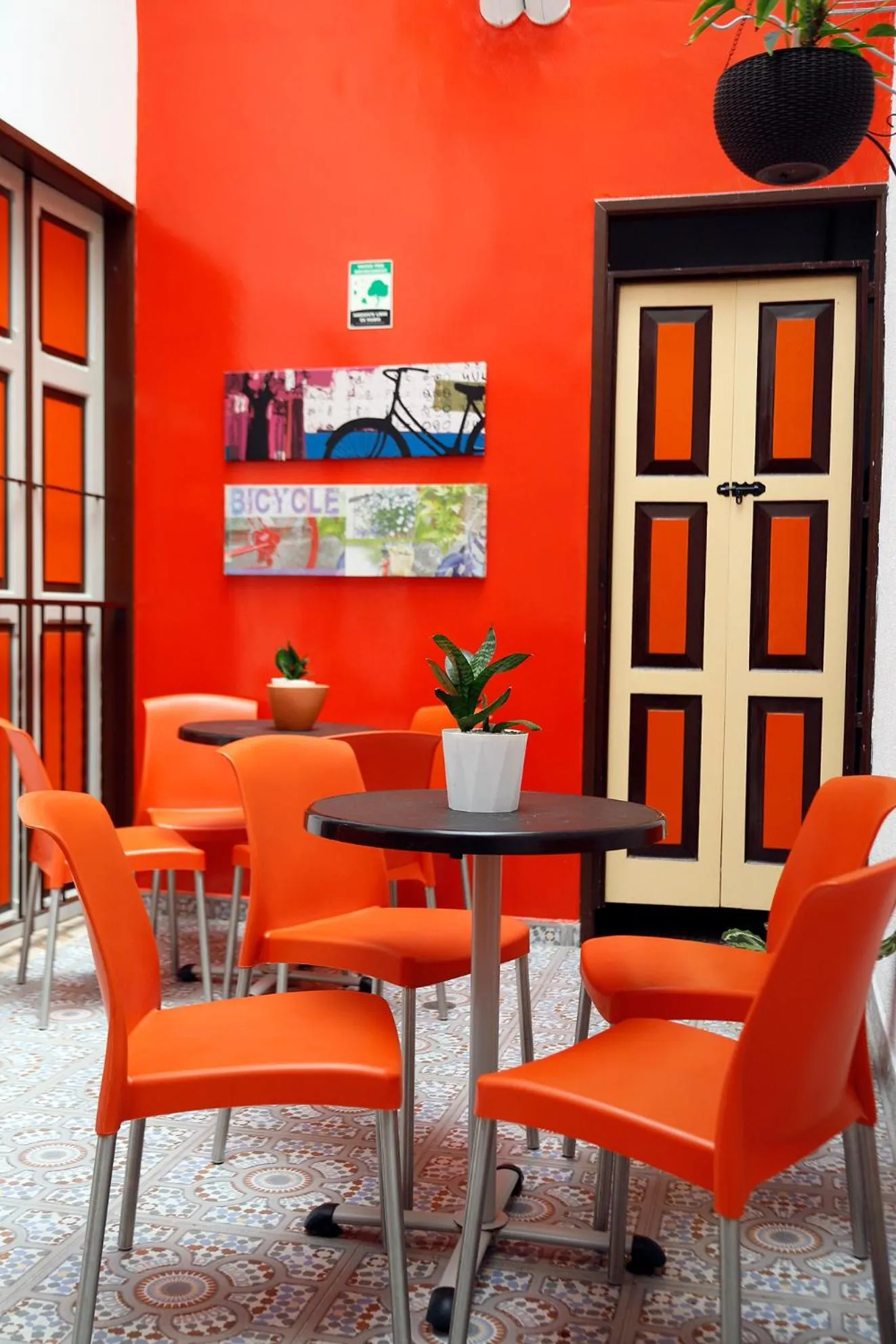 Seating area in Casa Borbon