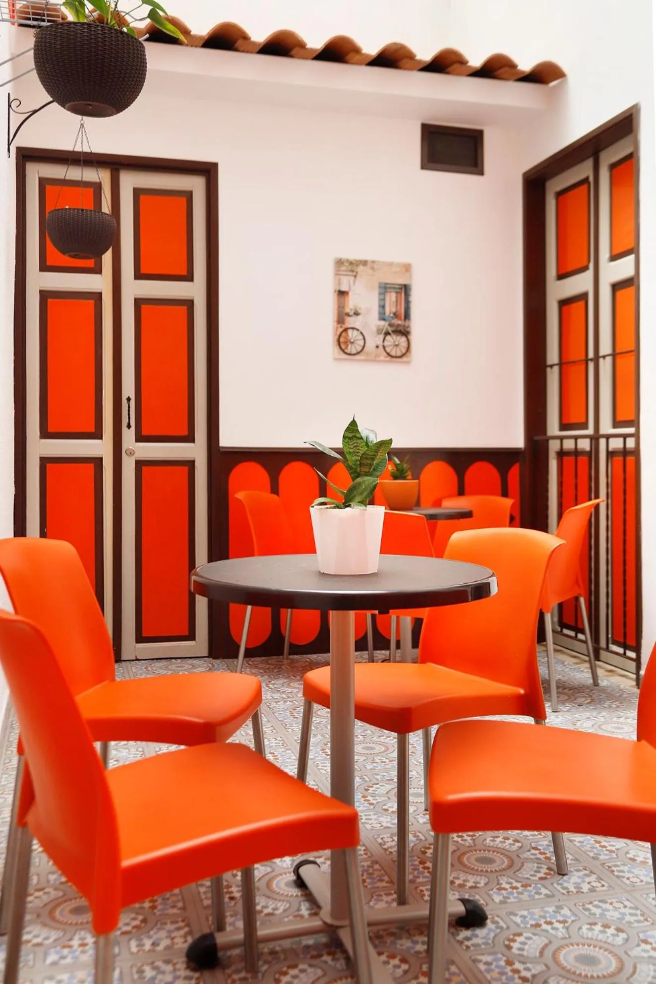 Seating area in Casa Borbon