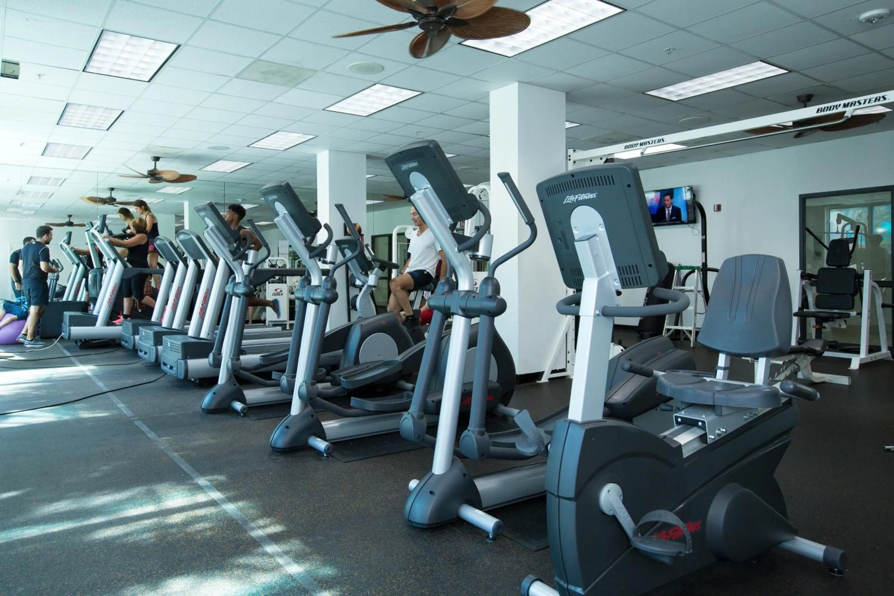 Fitness centre/facilities in Ocean Reserve Luxury Condos Across from Sunny Isles Beach