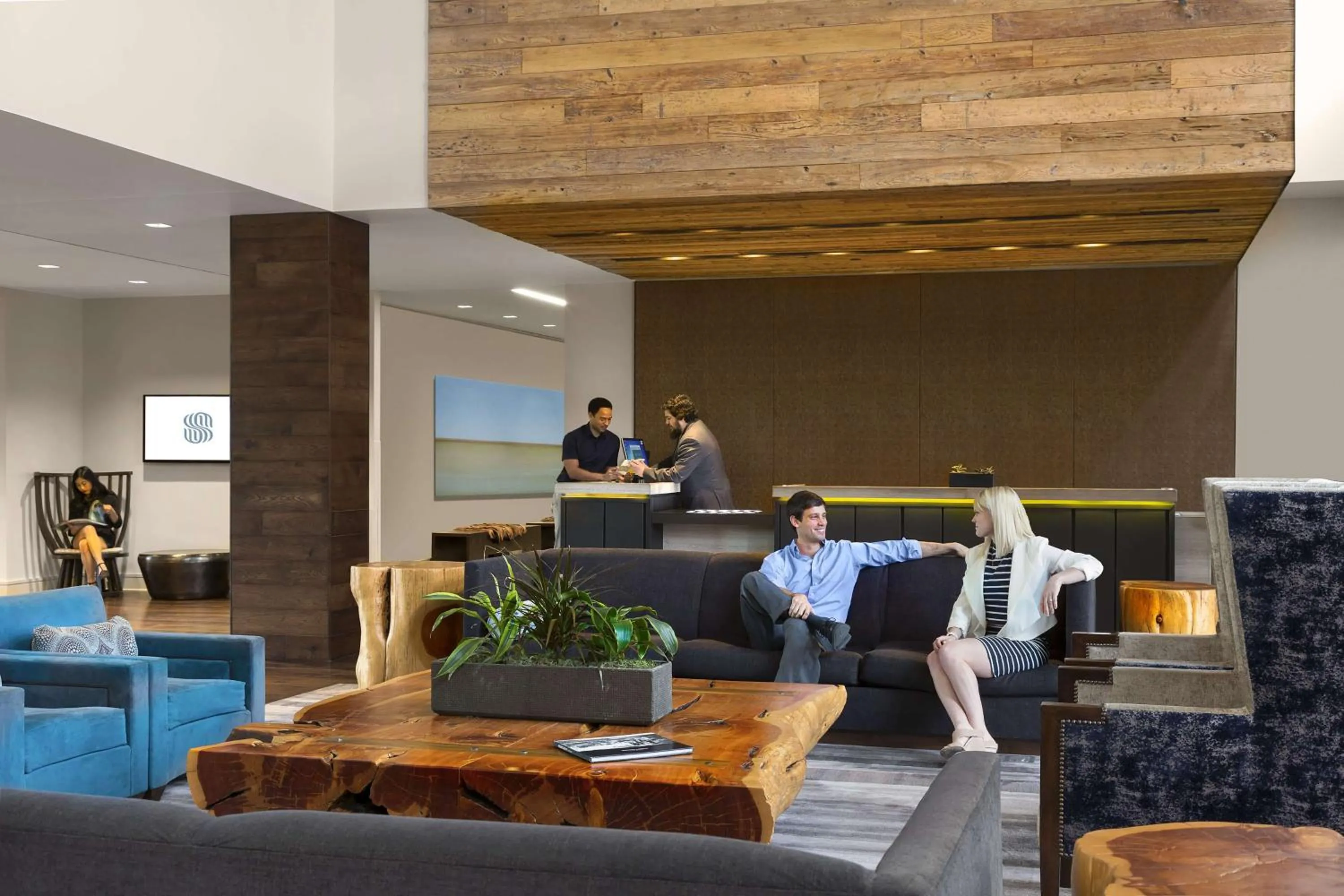 Lobby or reception in Sonesta Bee Cave Austin Hill Country