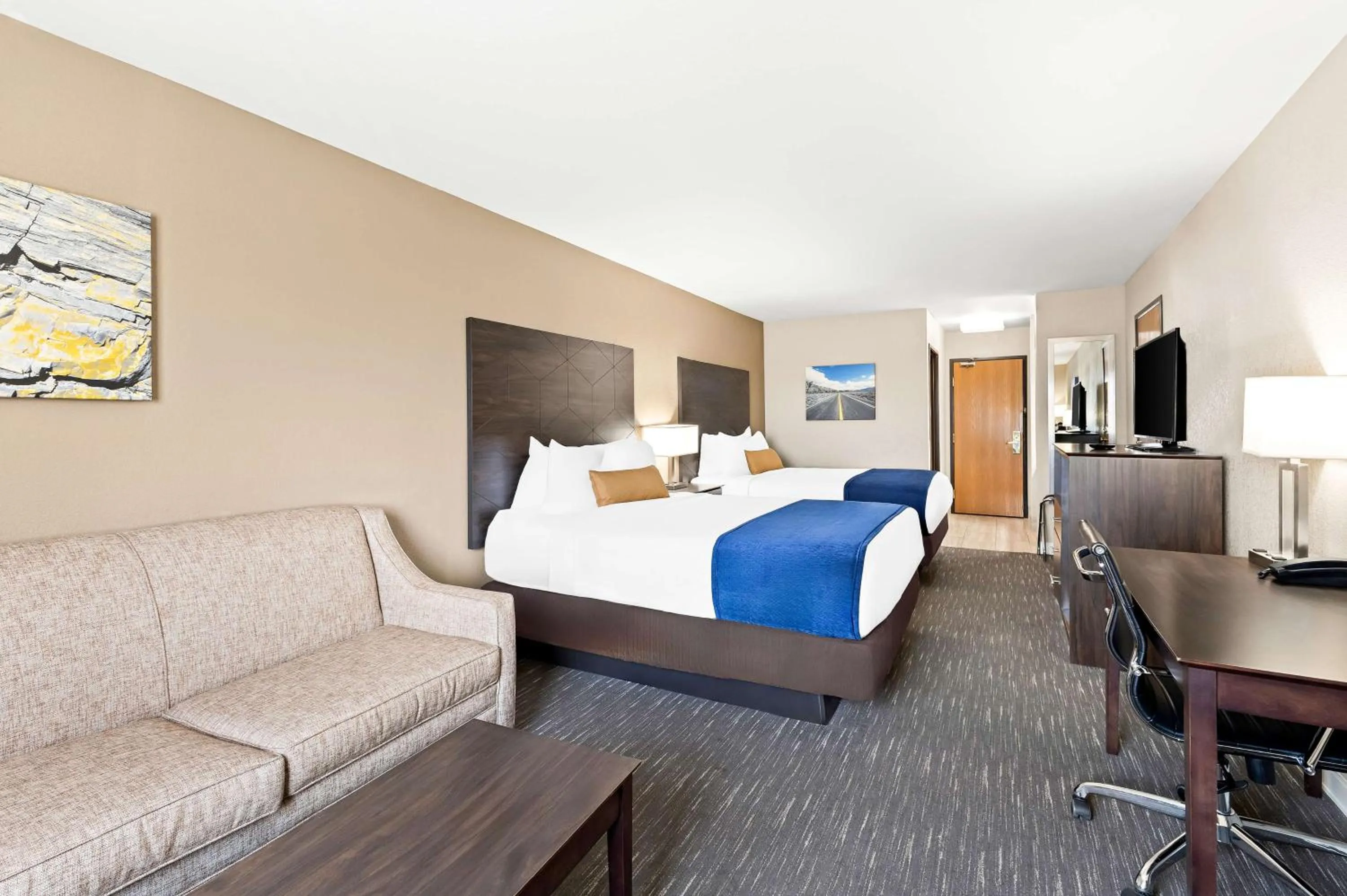 Bedroom, Bed in Best Western Snowflake Inn