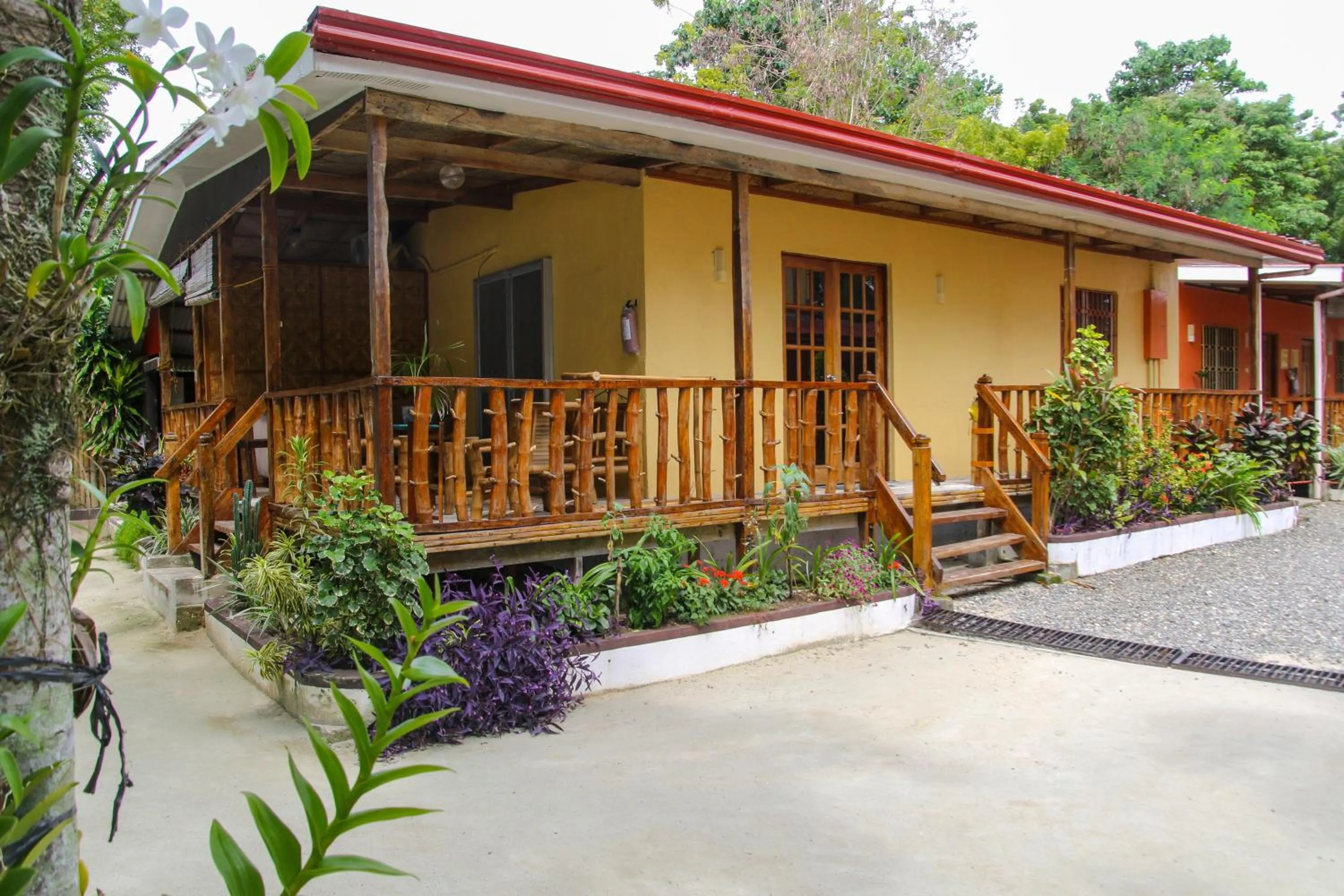 Balcony/Terrace in Isla Hayahay Beach Resort and Restaurant