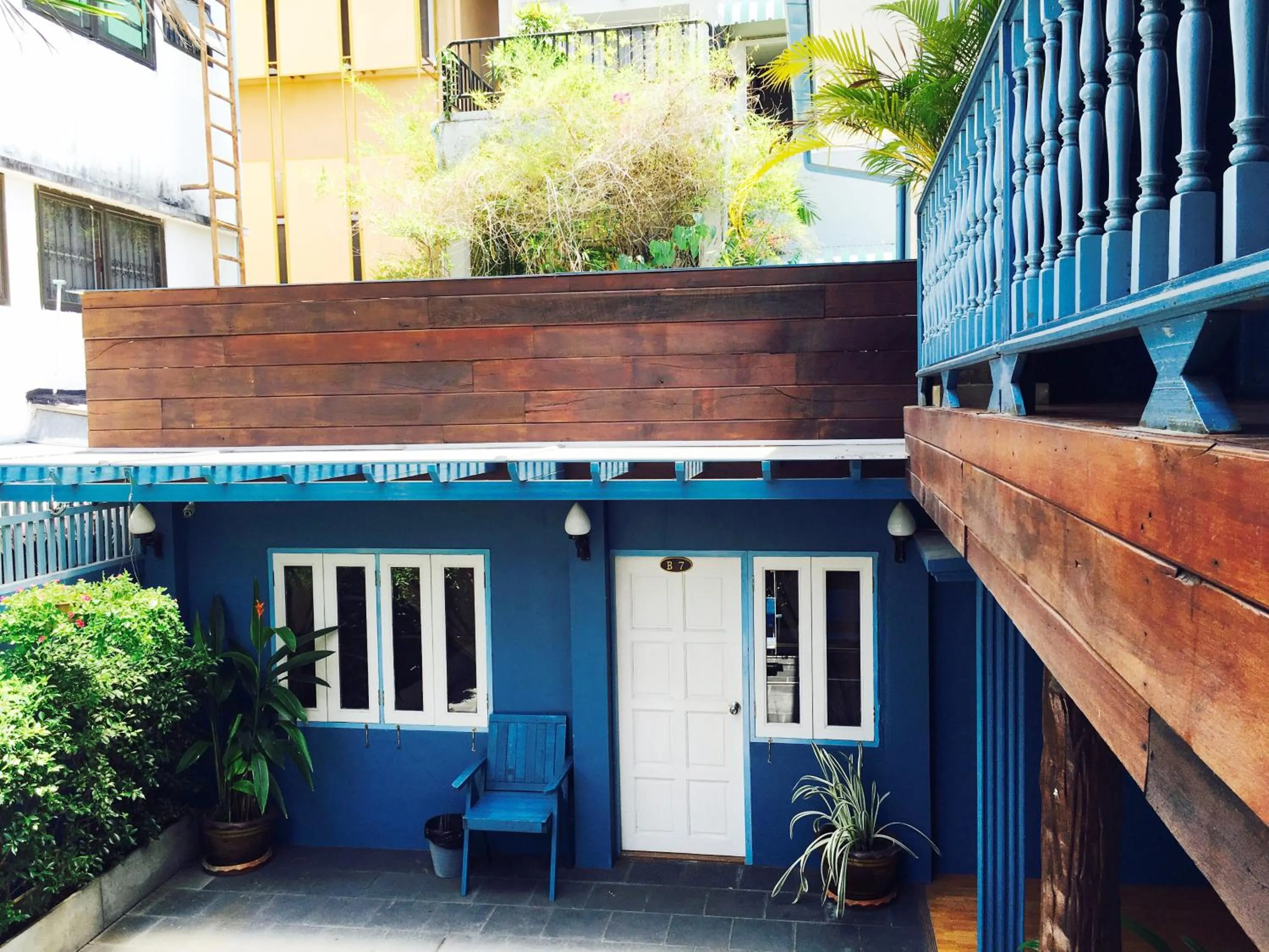 Balcony/Terrace in Blue Chang House