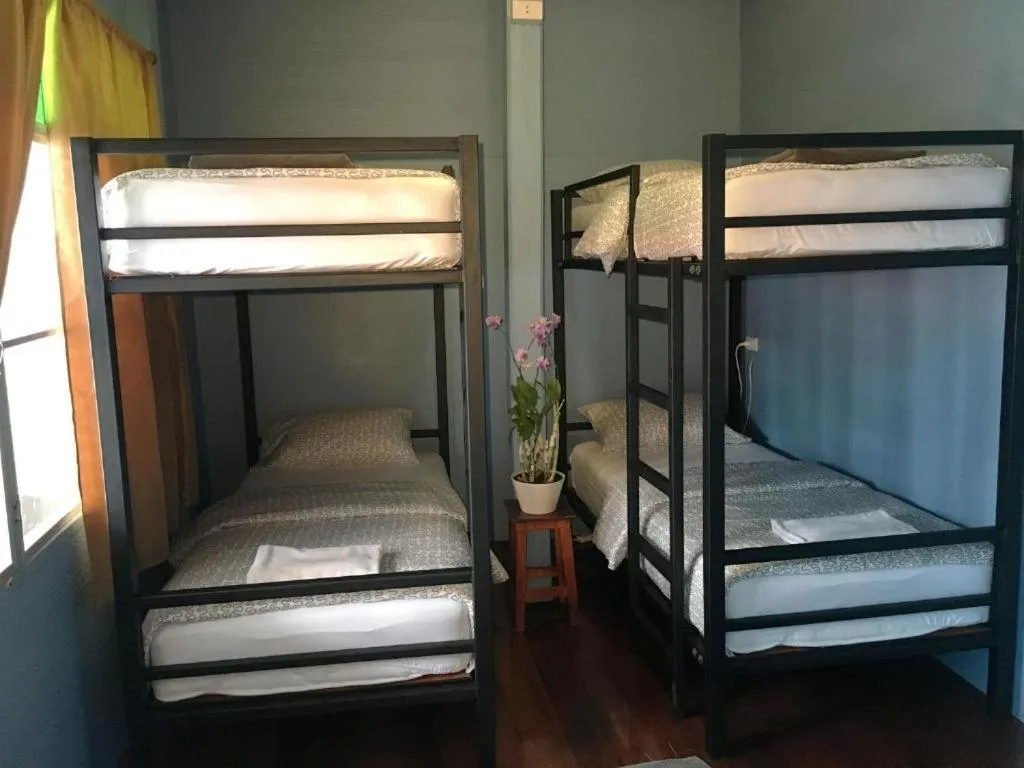 Bed in Blue Chang House