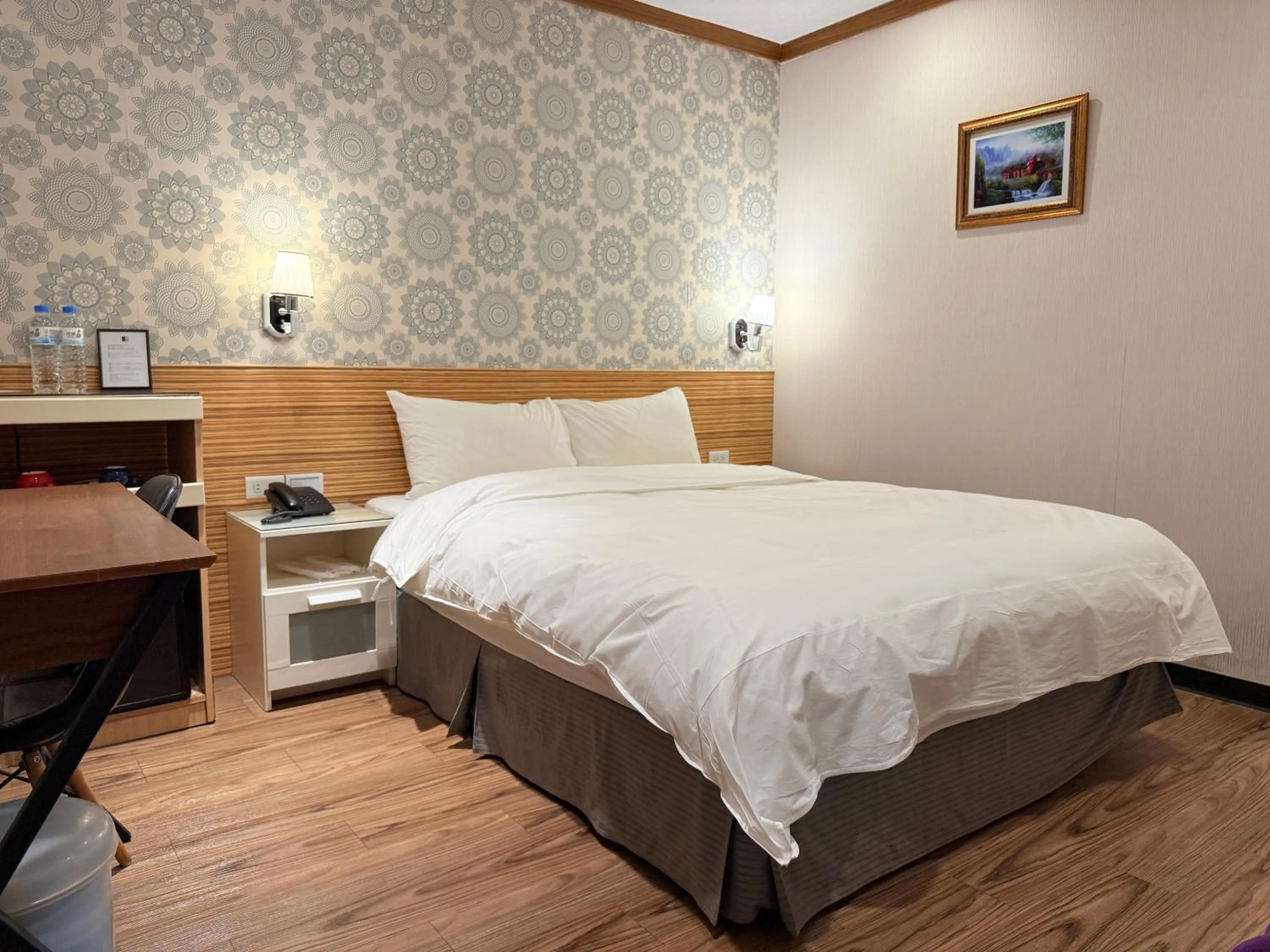 Bed in 泊居旅店 Oursinn Hotel