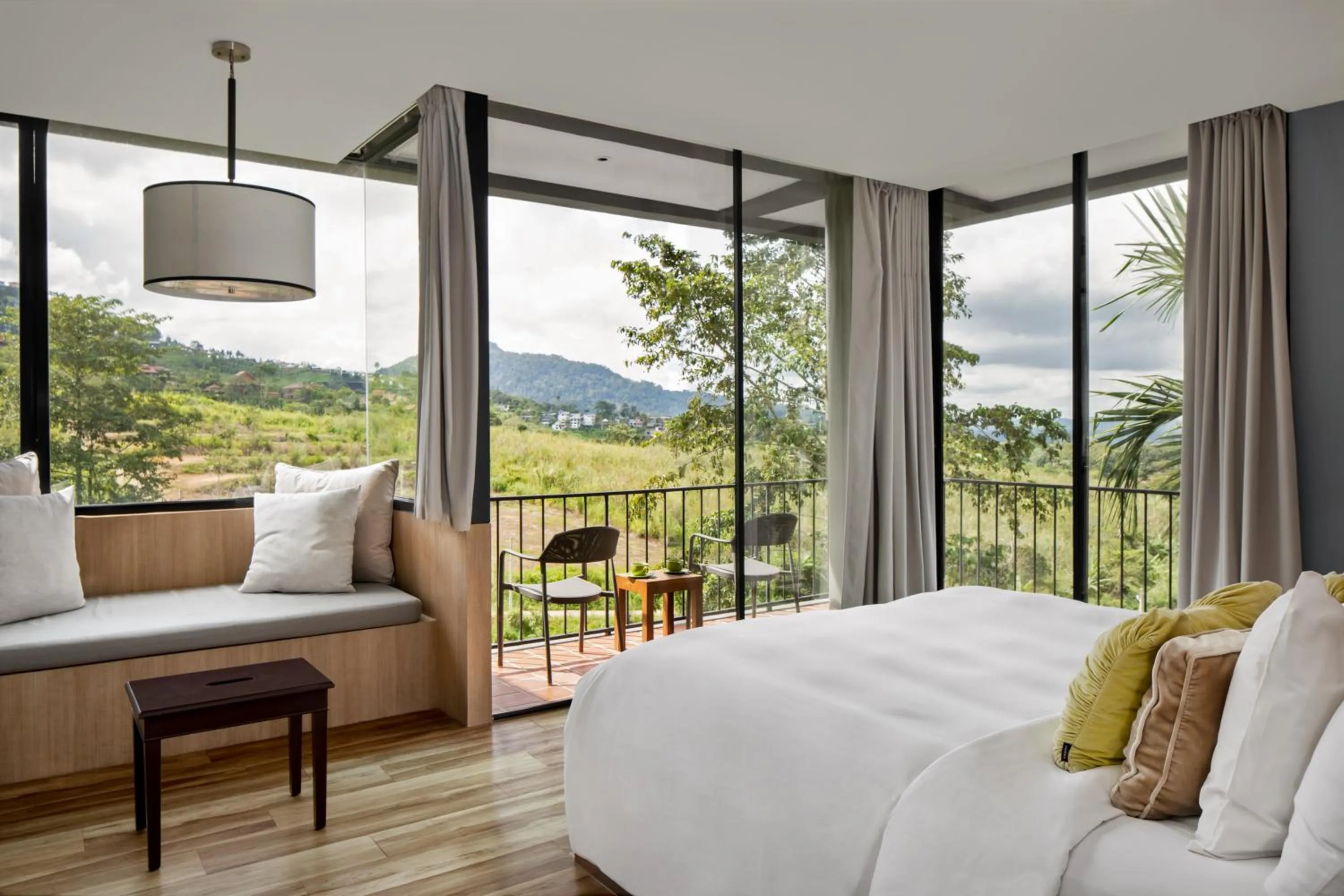 Balcony/Terrace, Bed in Sirinati Khao Kho