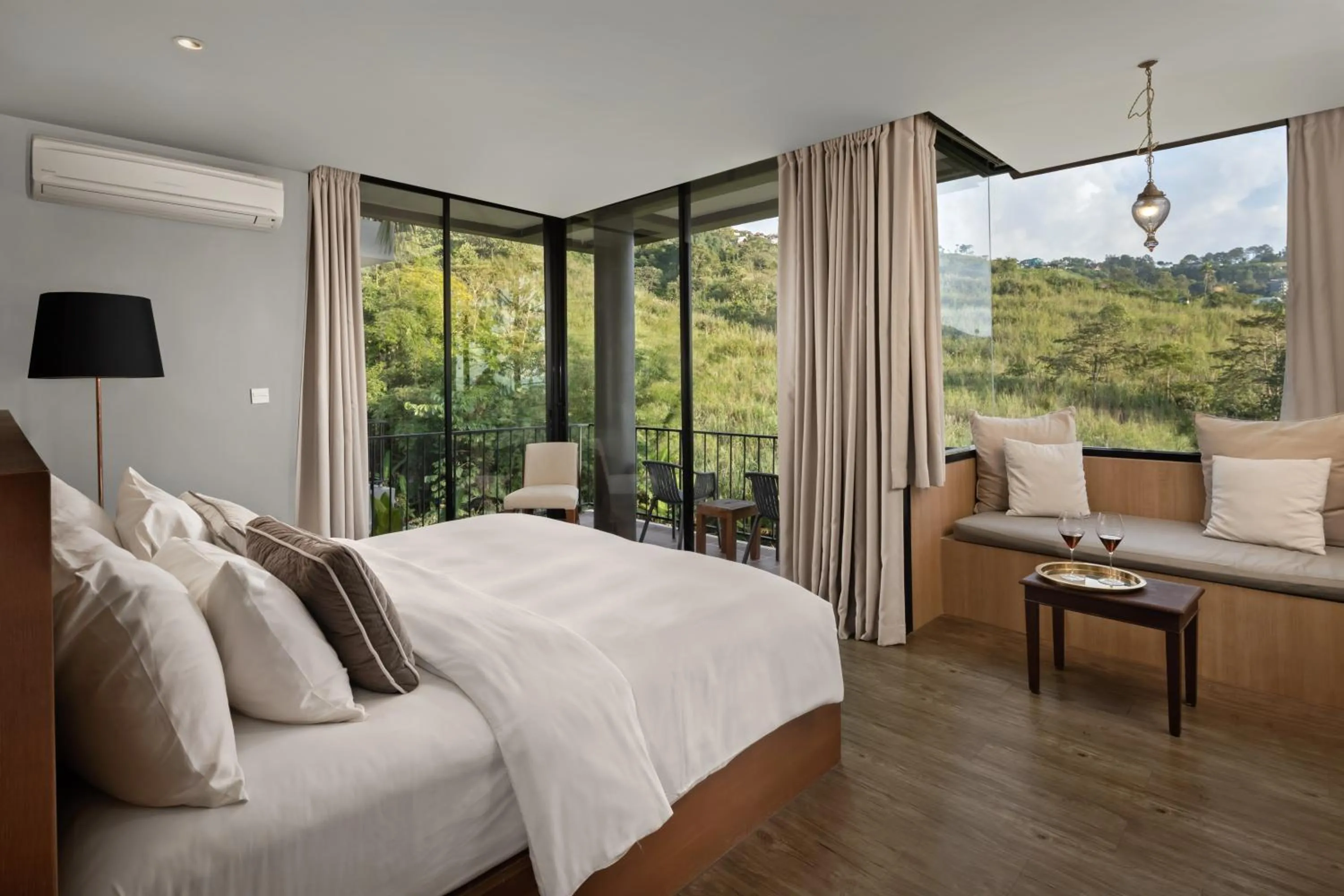 Balcony/Terrace, Bed in Sirinati Khao Kho