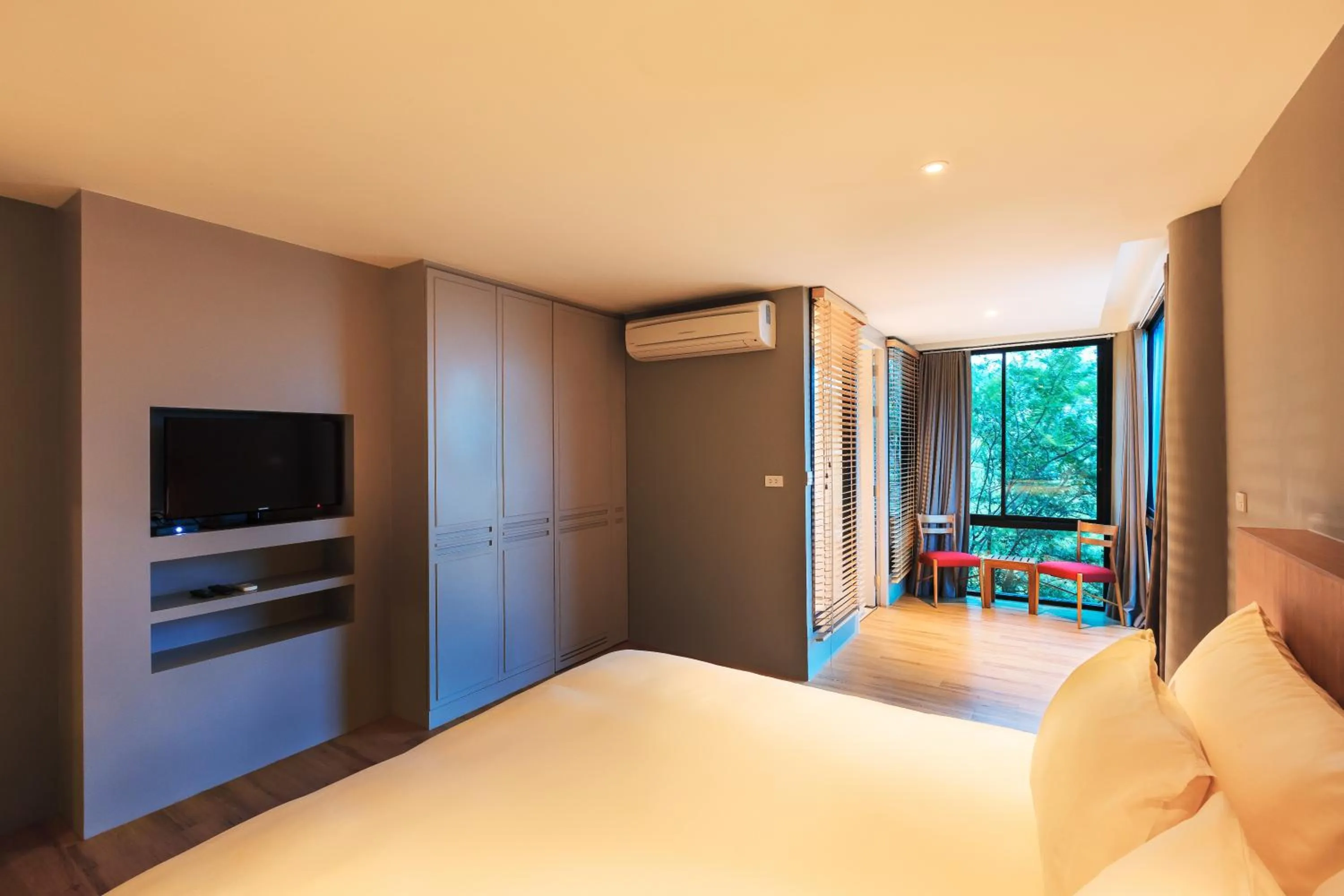 Bedroom, Bed in Sirinati Khao Kho