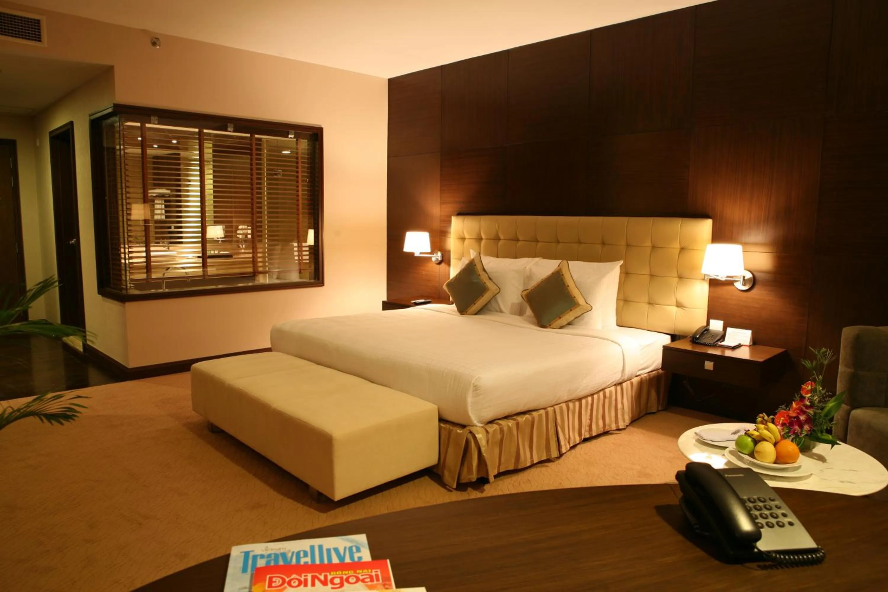 Bed in AURORA Hotel Plaza