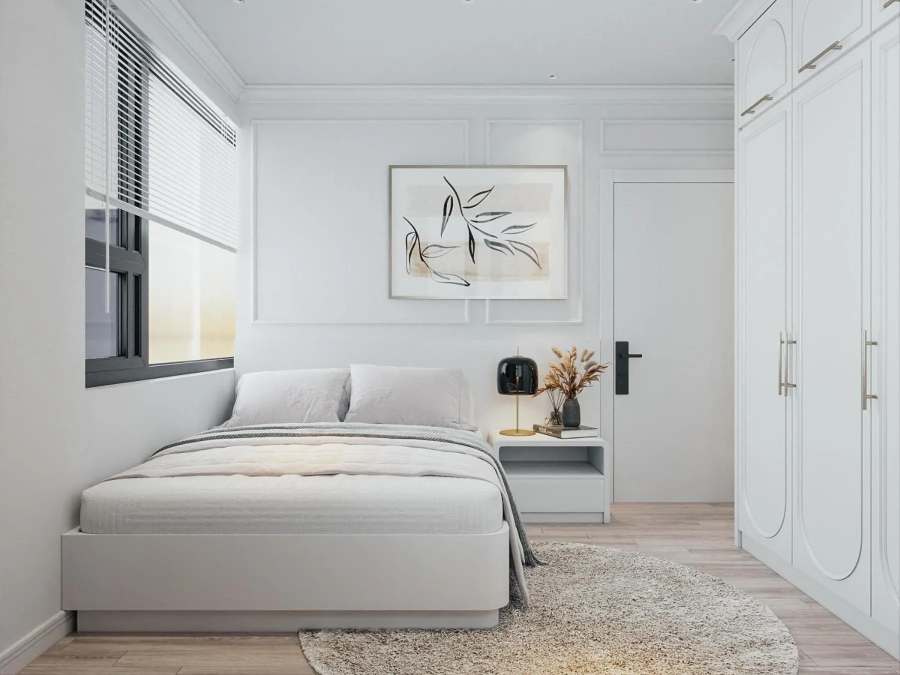 Bed in AURORA Hotel Plaza